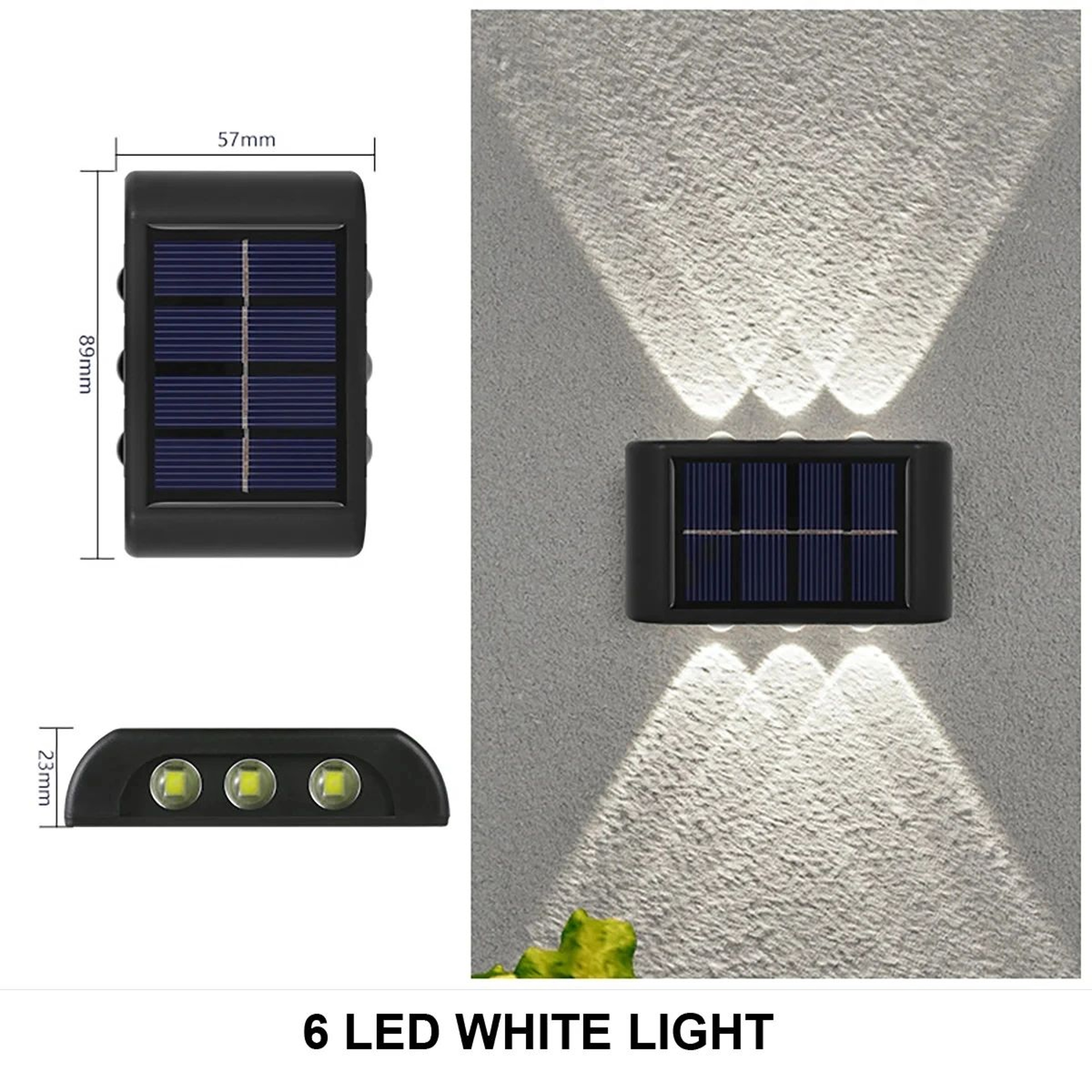 SolarGlow Up And Down LED Wall Lights 11