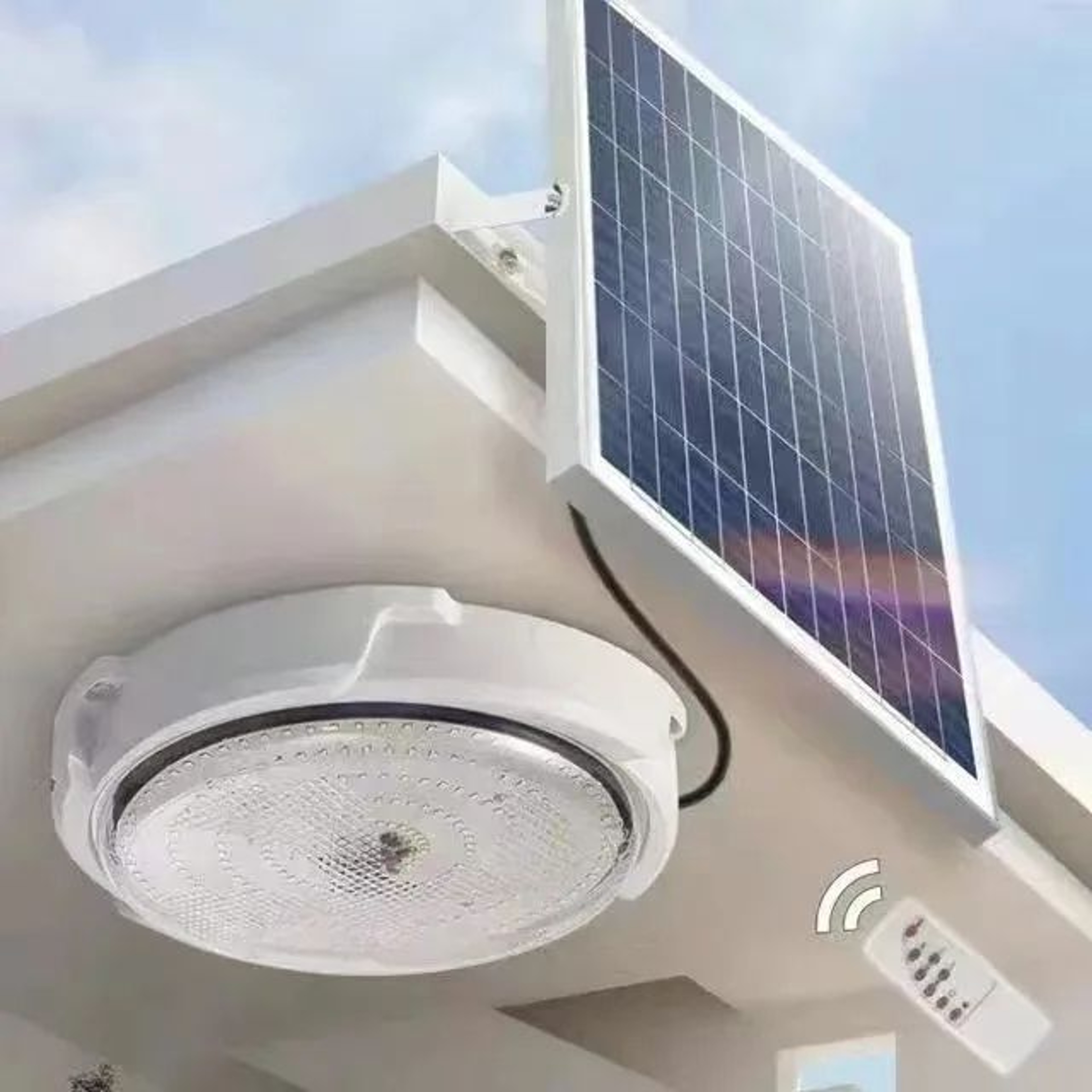 Solar Powered Indoor Outdoor Ceiling Light 0