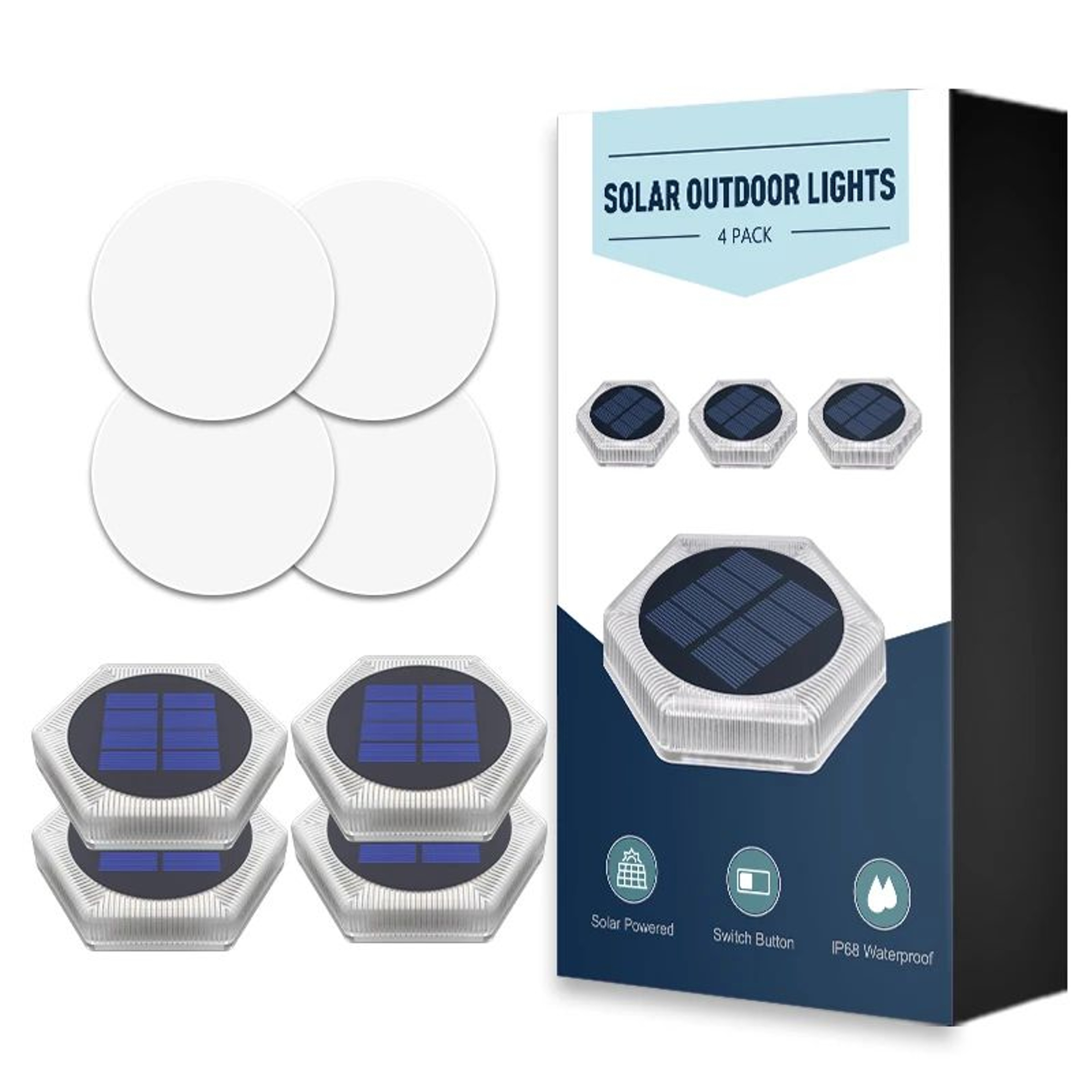 SolarGlow Outdoor Step And Fence Lights 8