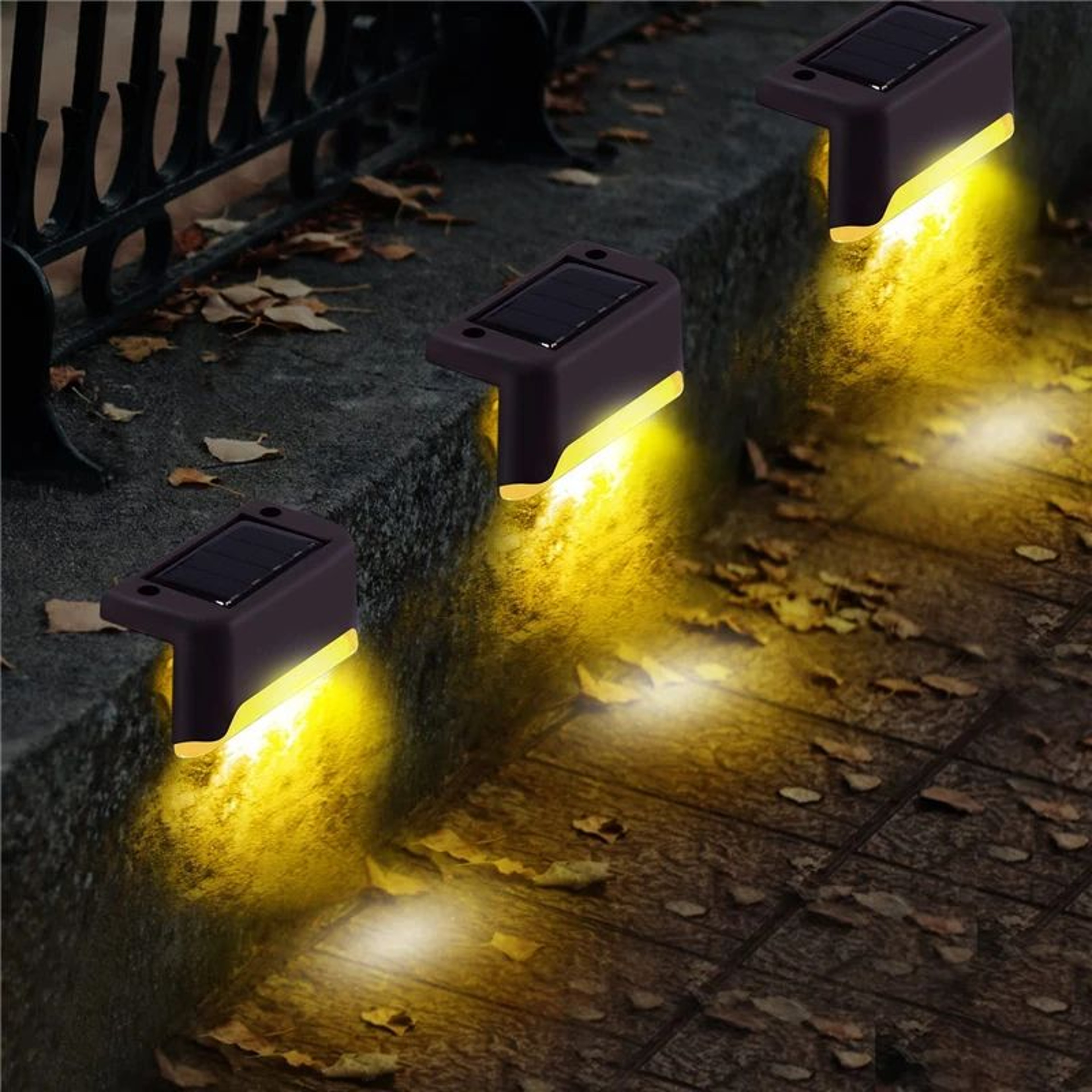 Waterproof Solar LED Deck And Garden Lights 10