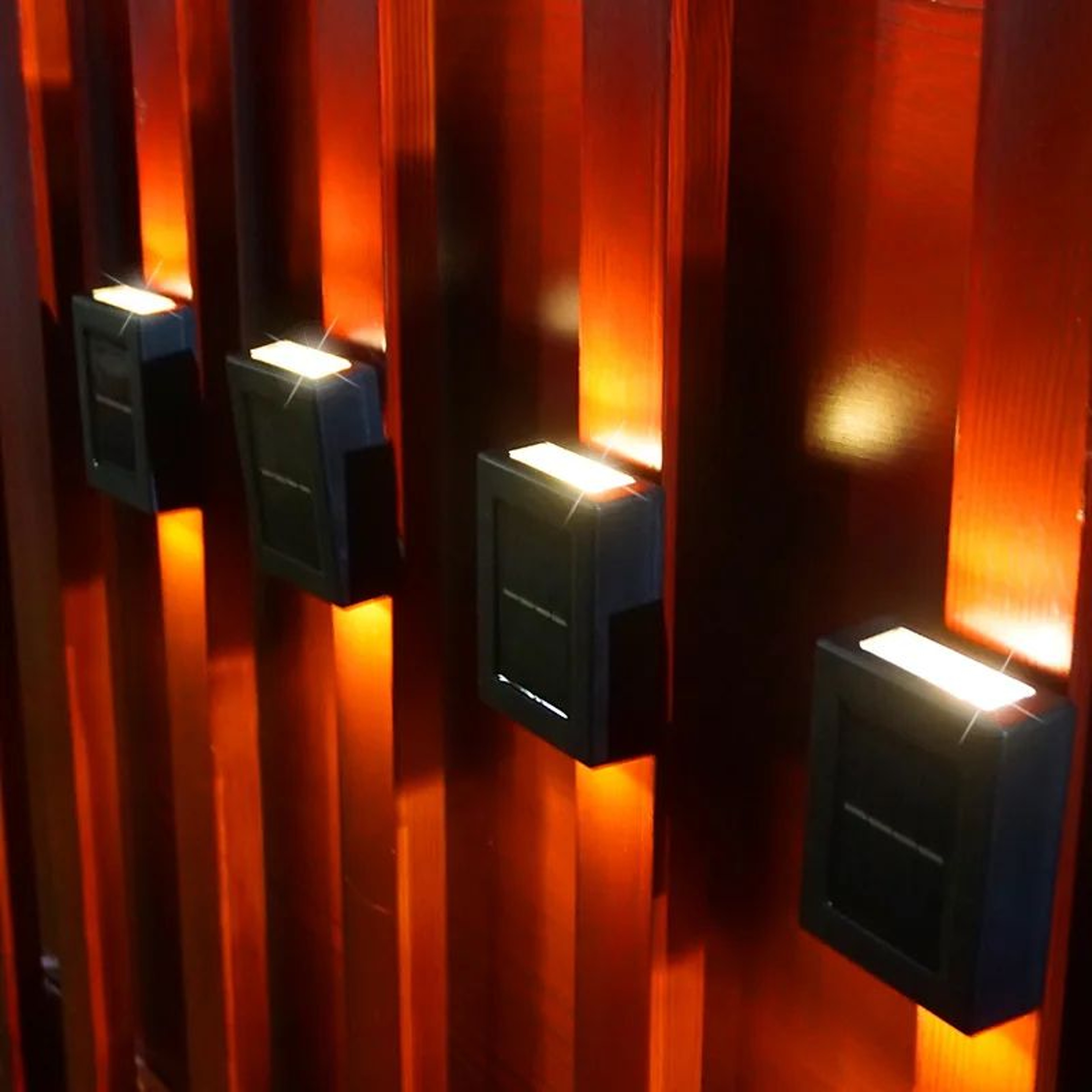 Solar LED Up And Down Outdoor Wall Light 2