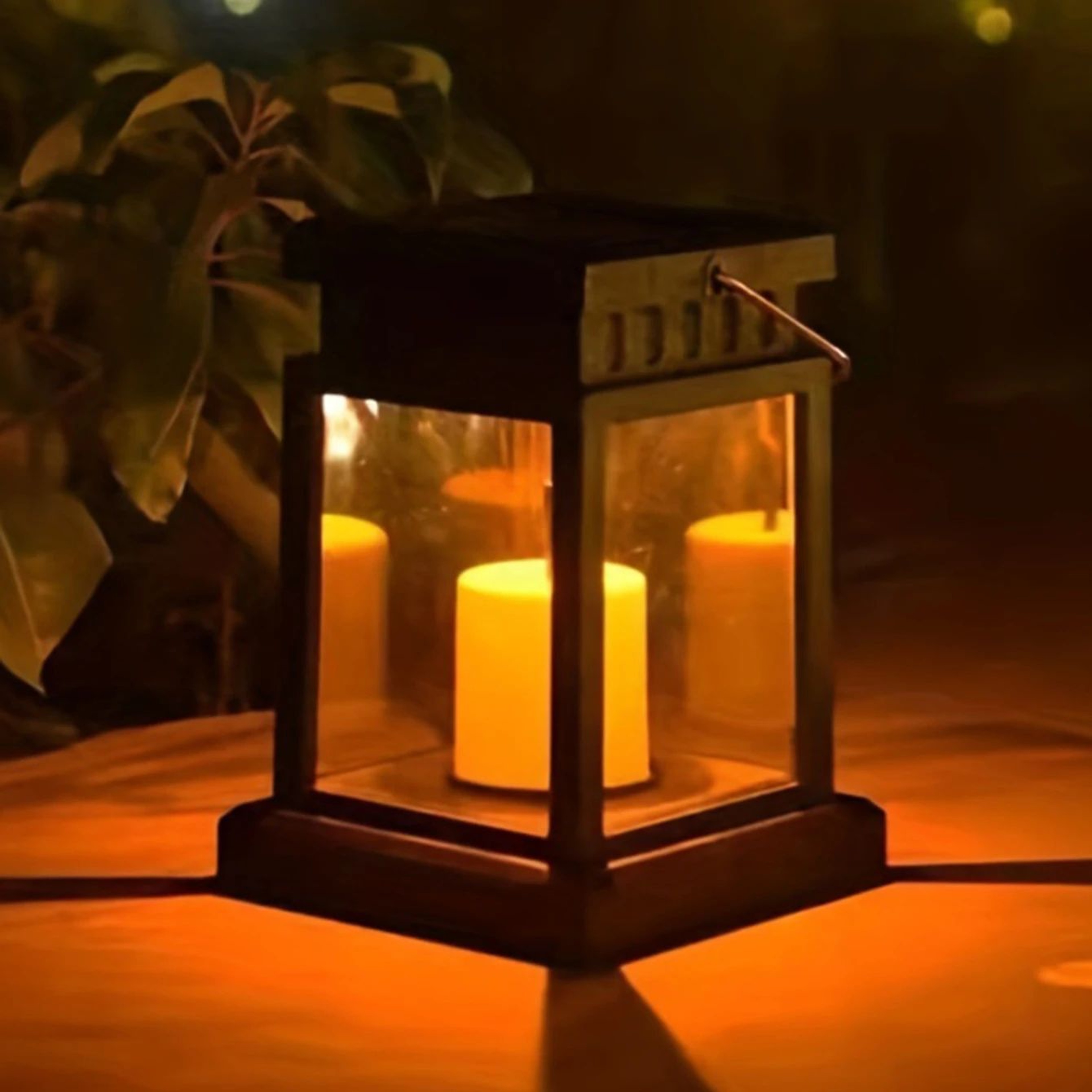 Retro Palace Solar Hanging Lantern Light 0