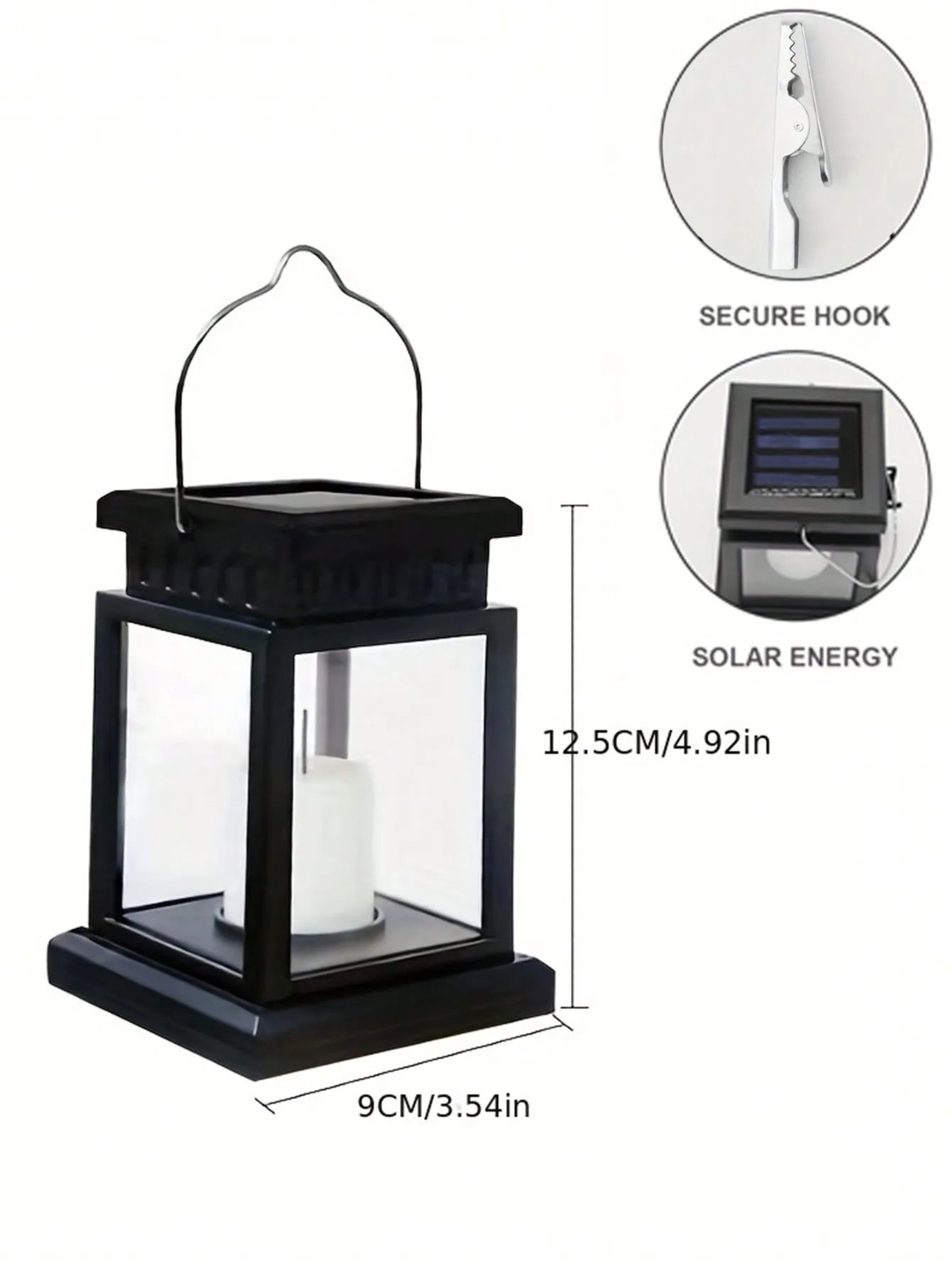 Retro Palace Solar Hanging Lantern Light 2