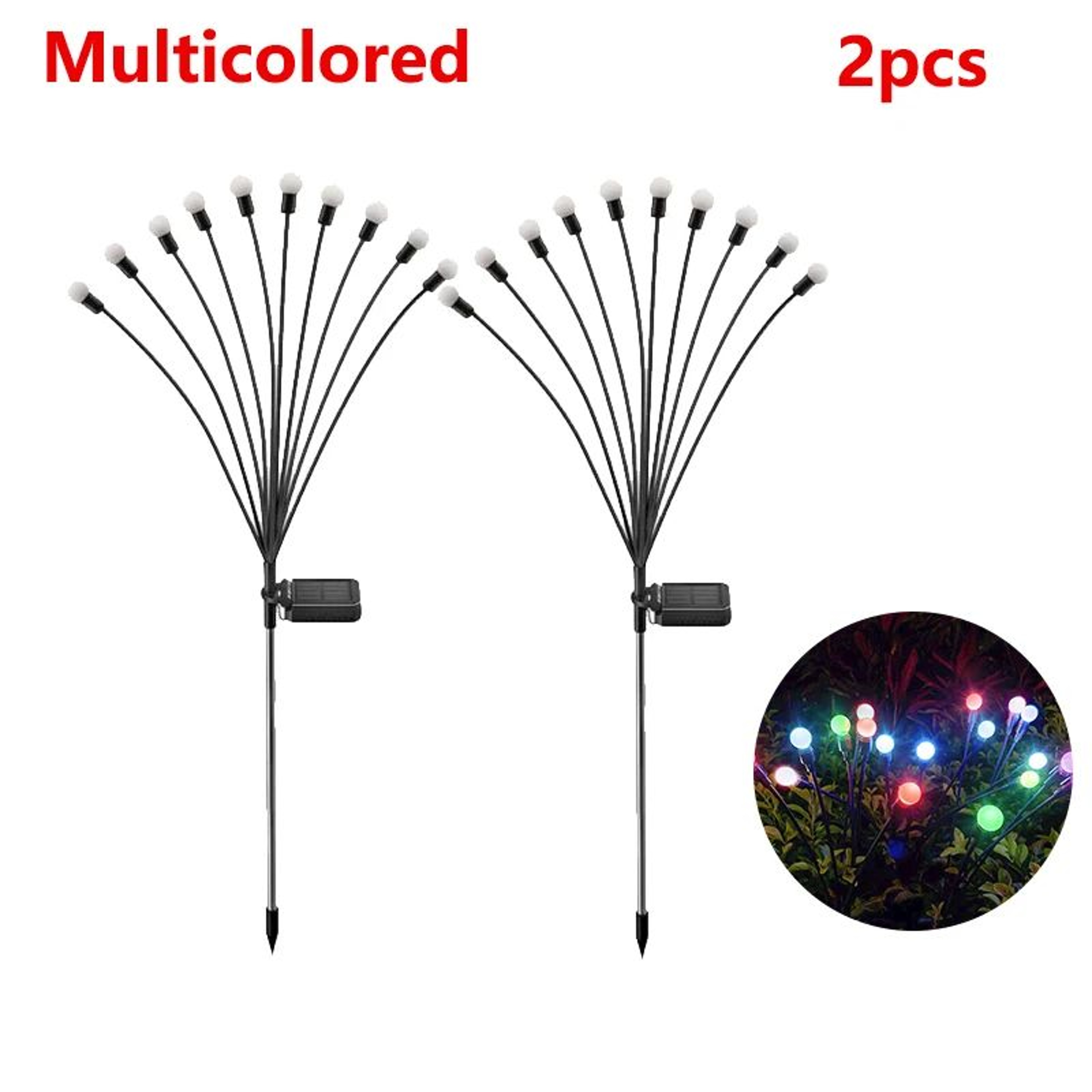 Solar Swaying Firefly Garden Lights 9