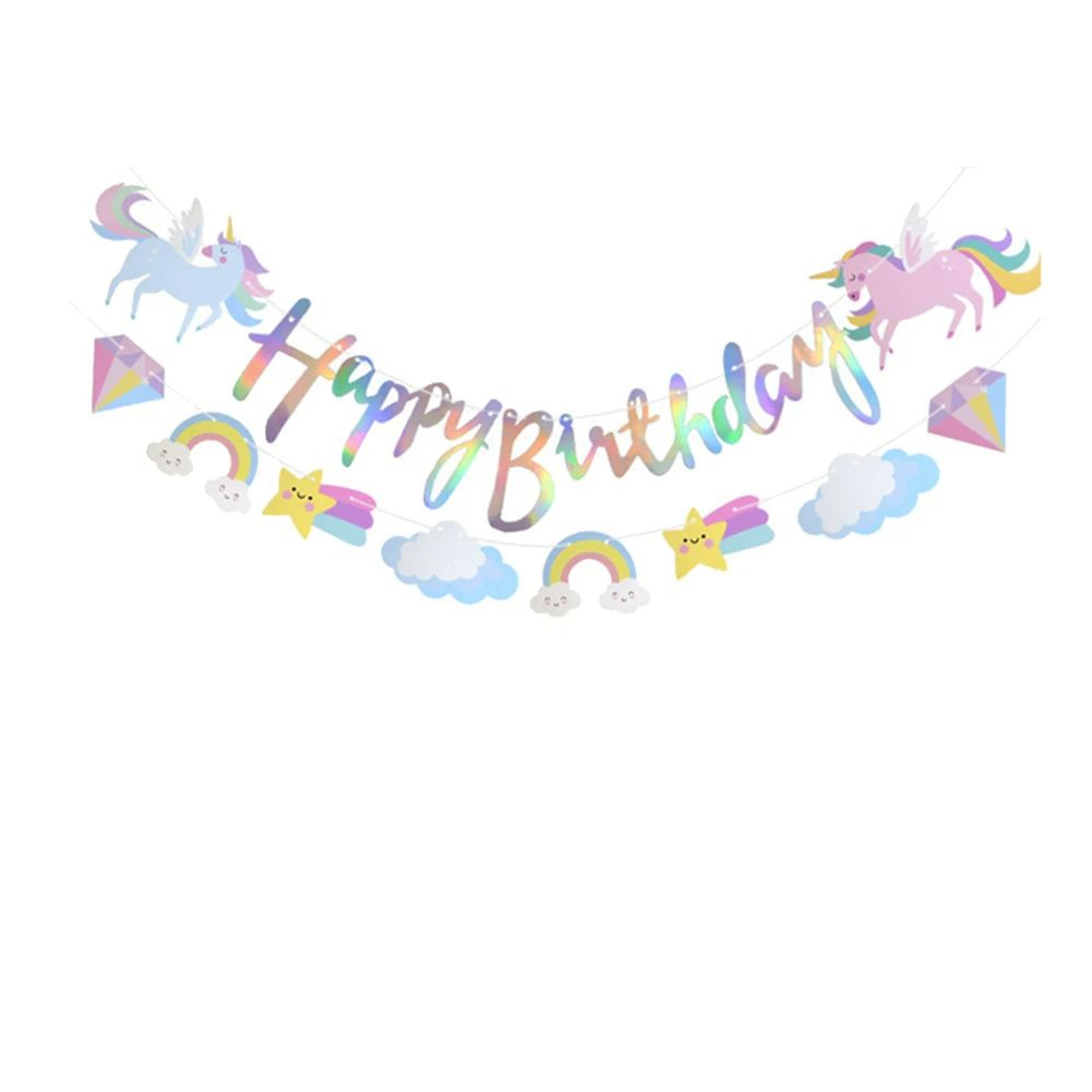Magical Unicorn Party Decoration Set 7