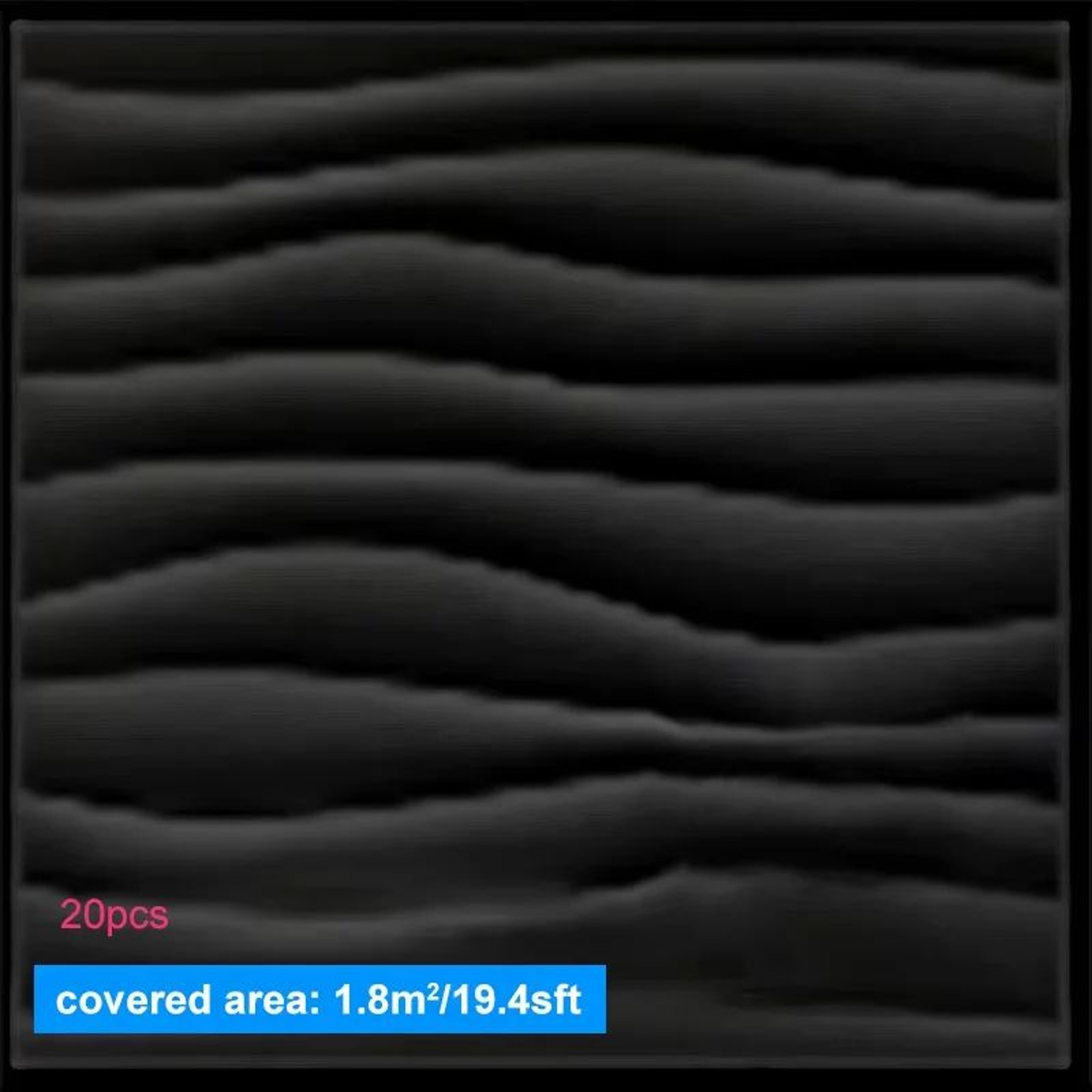 3D Decorative Wall Panel Tiles 20 Piece Set 20