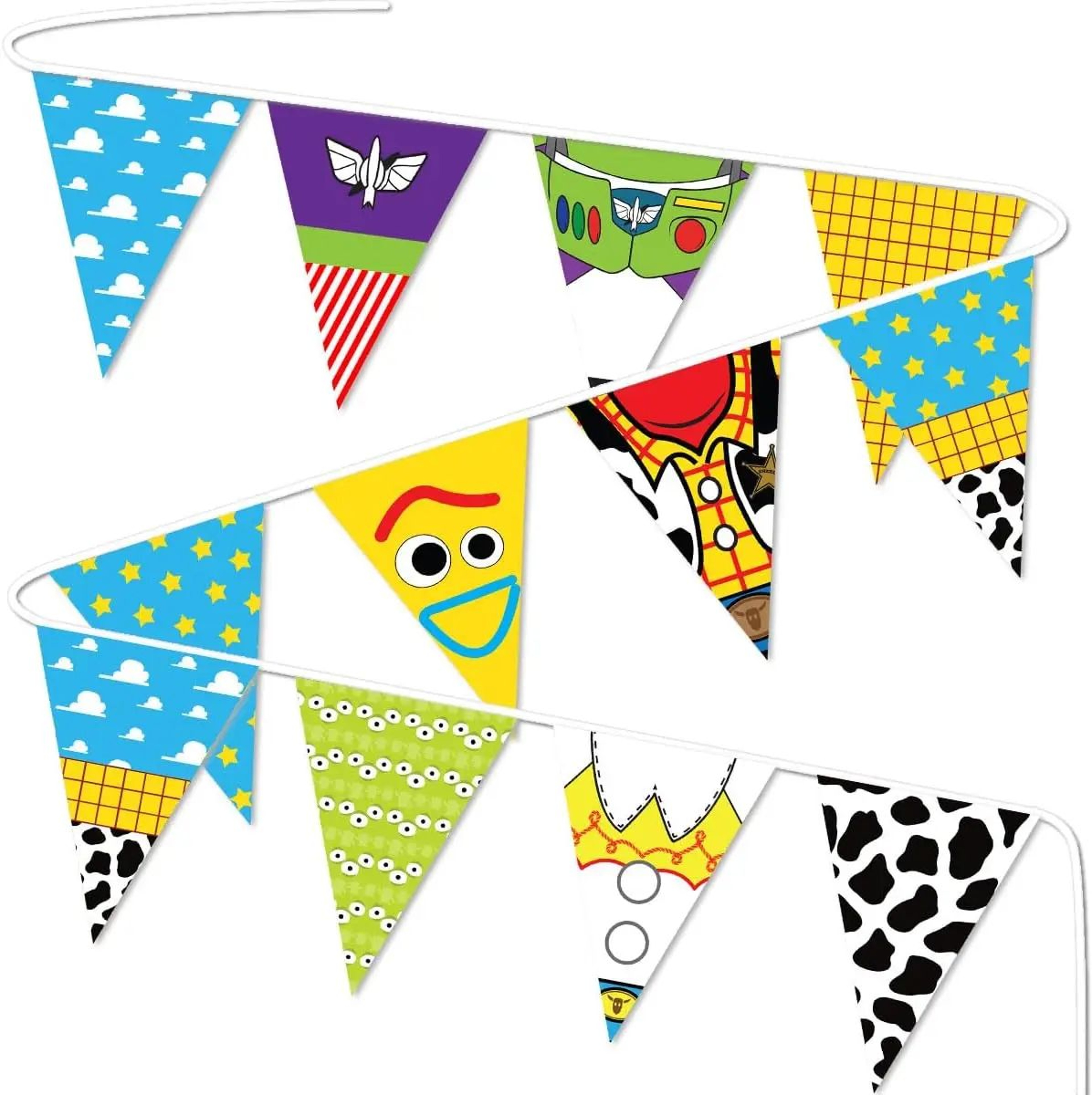 Cow Sky Cloud Party Banner Garland 0
