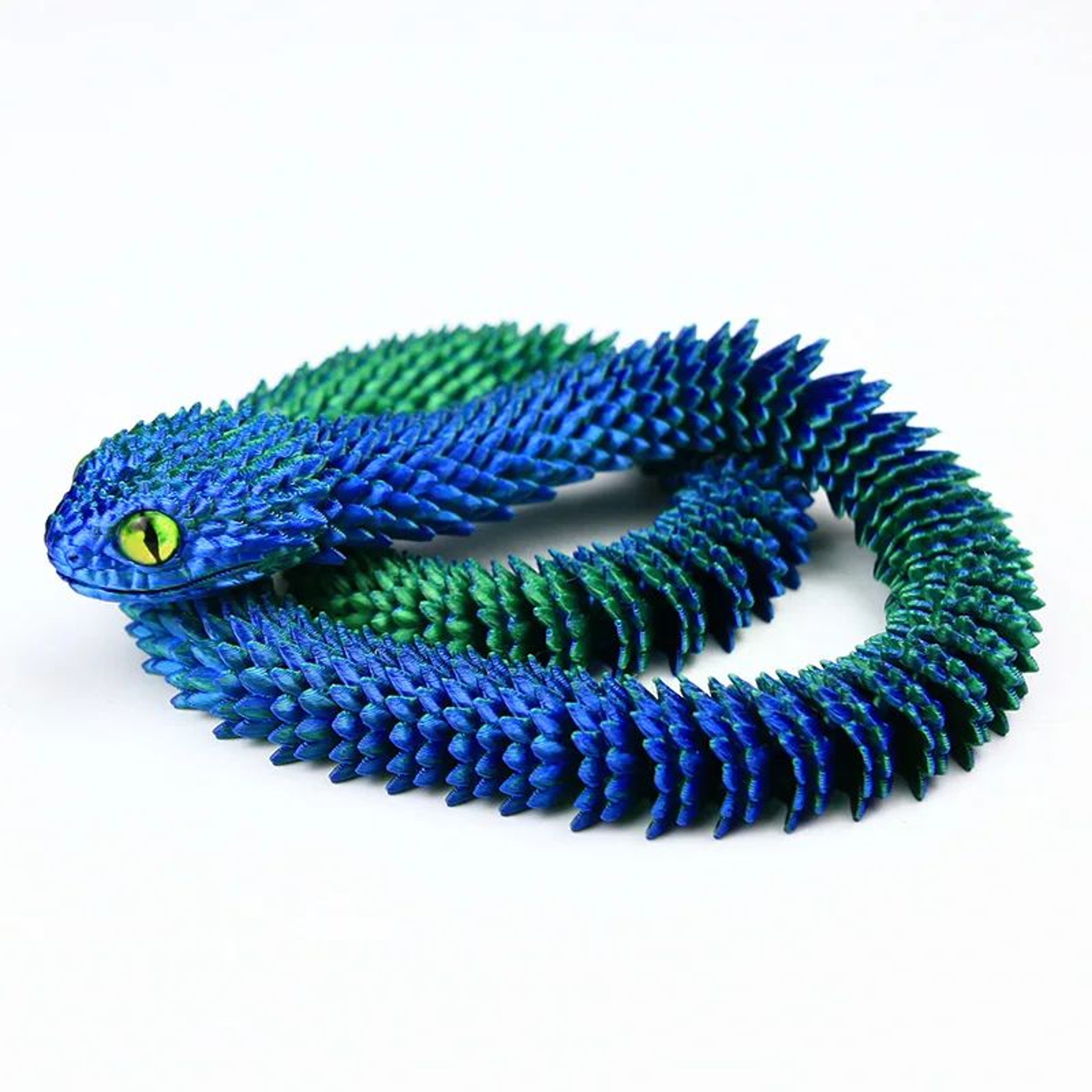 Luminous 3D Articulated Snake Figure 20