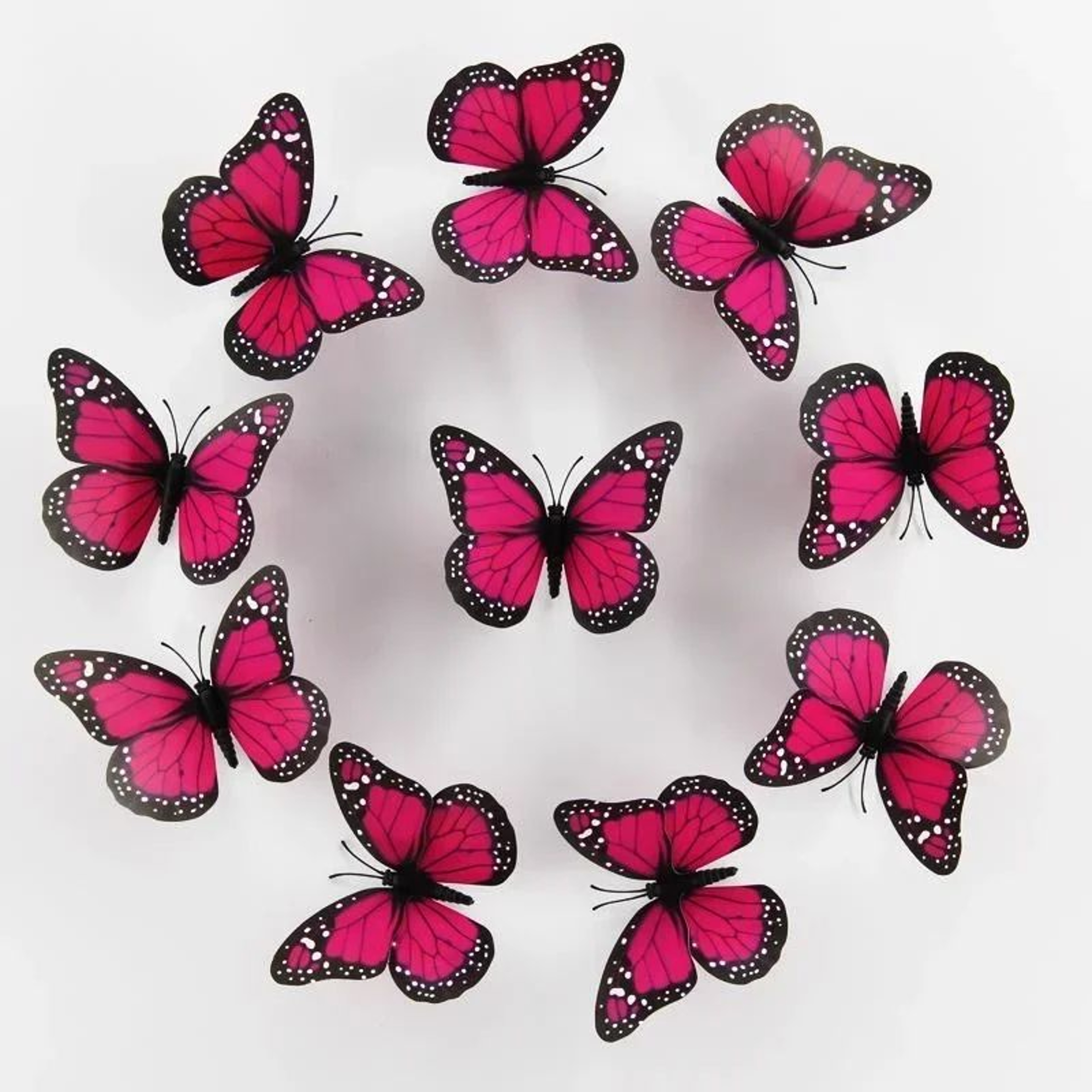 3D Monarch Butterfly Decoration Set 8
