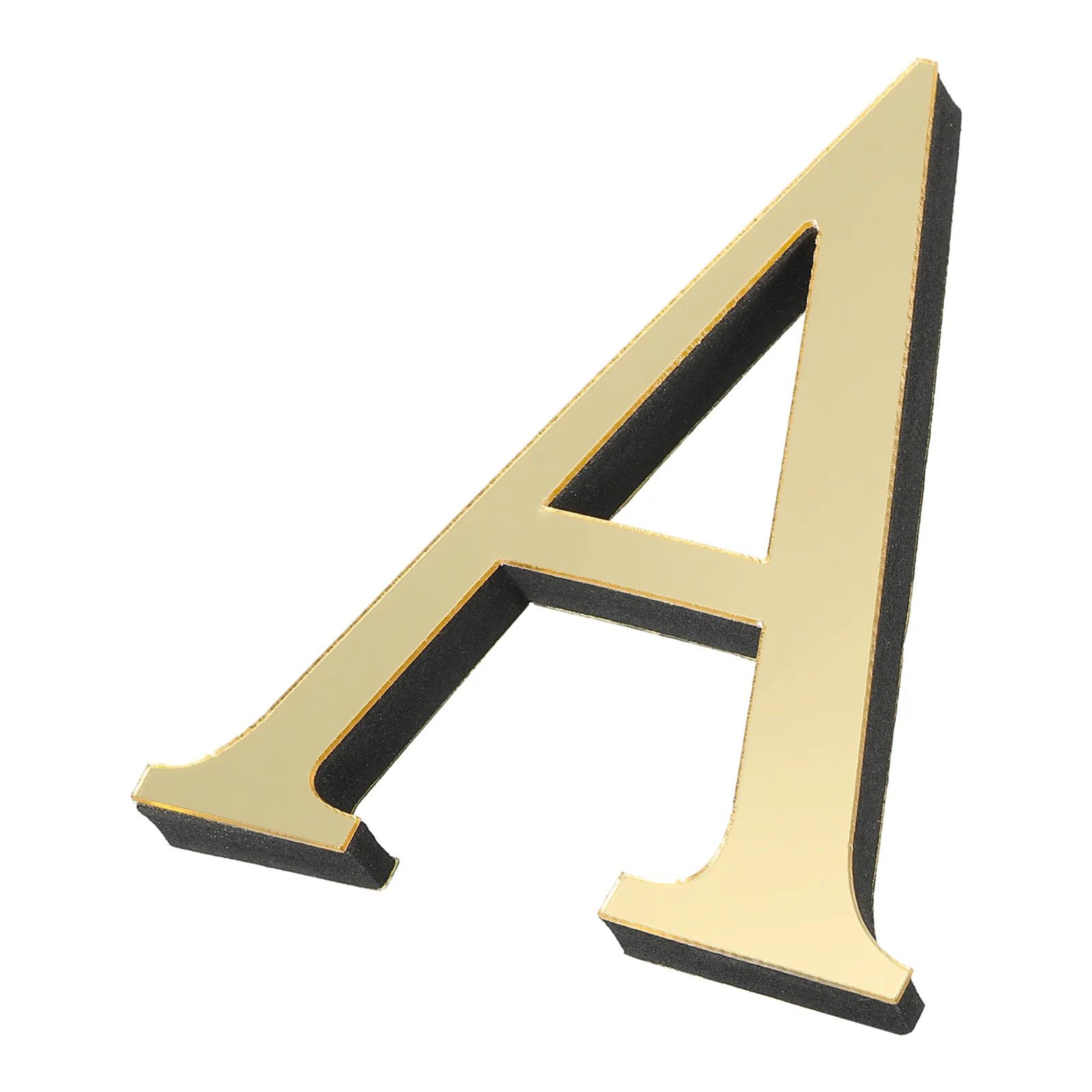 3D Mirror Acrylic Alphabet Wall Stickers 4