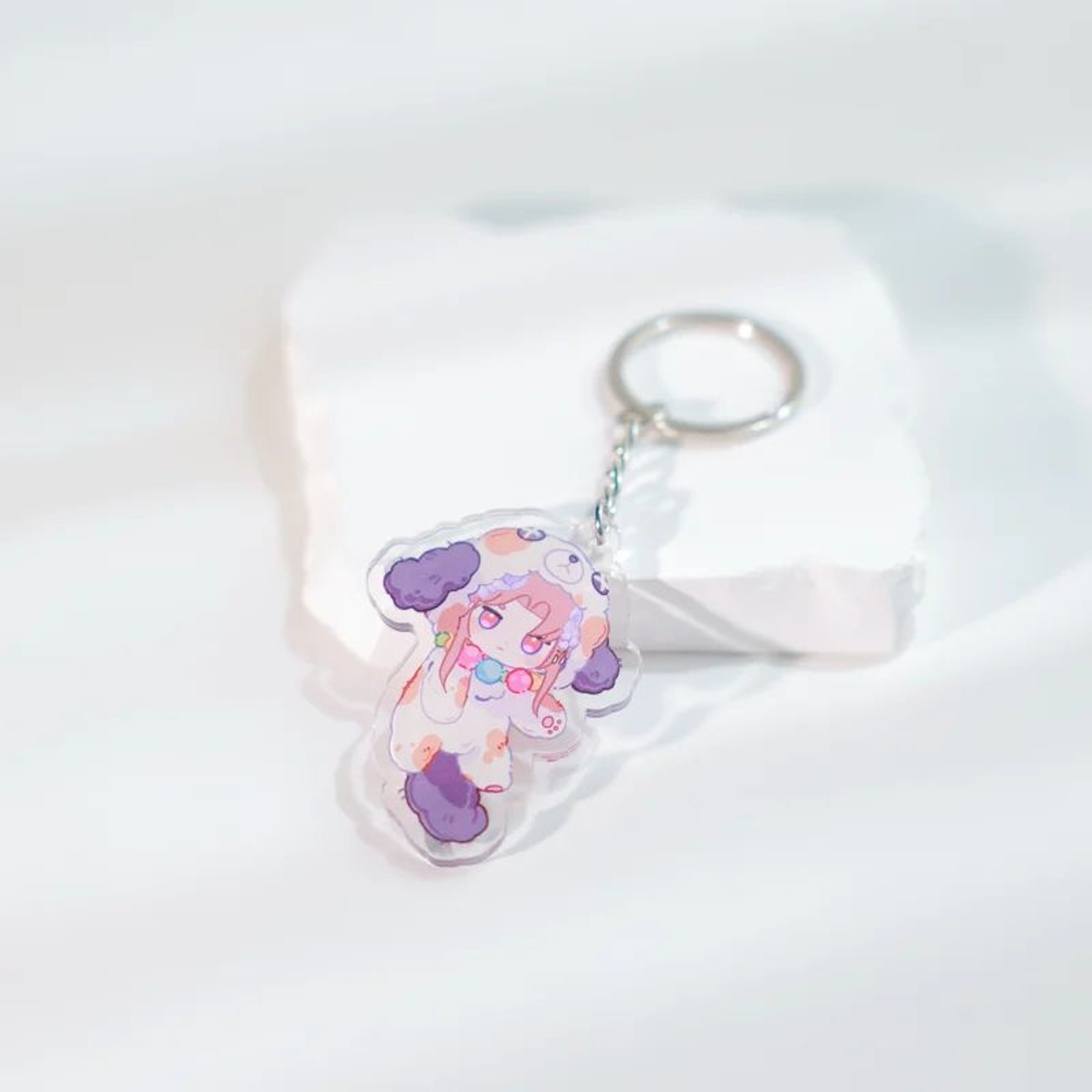 Custom Anime Acrylic Character Keychain 11