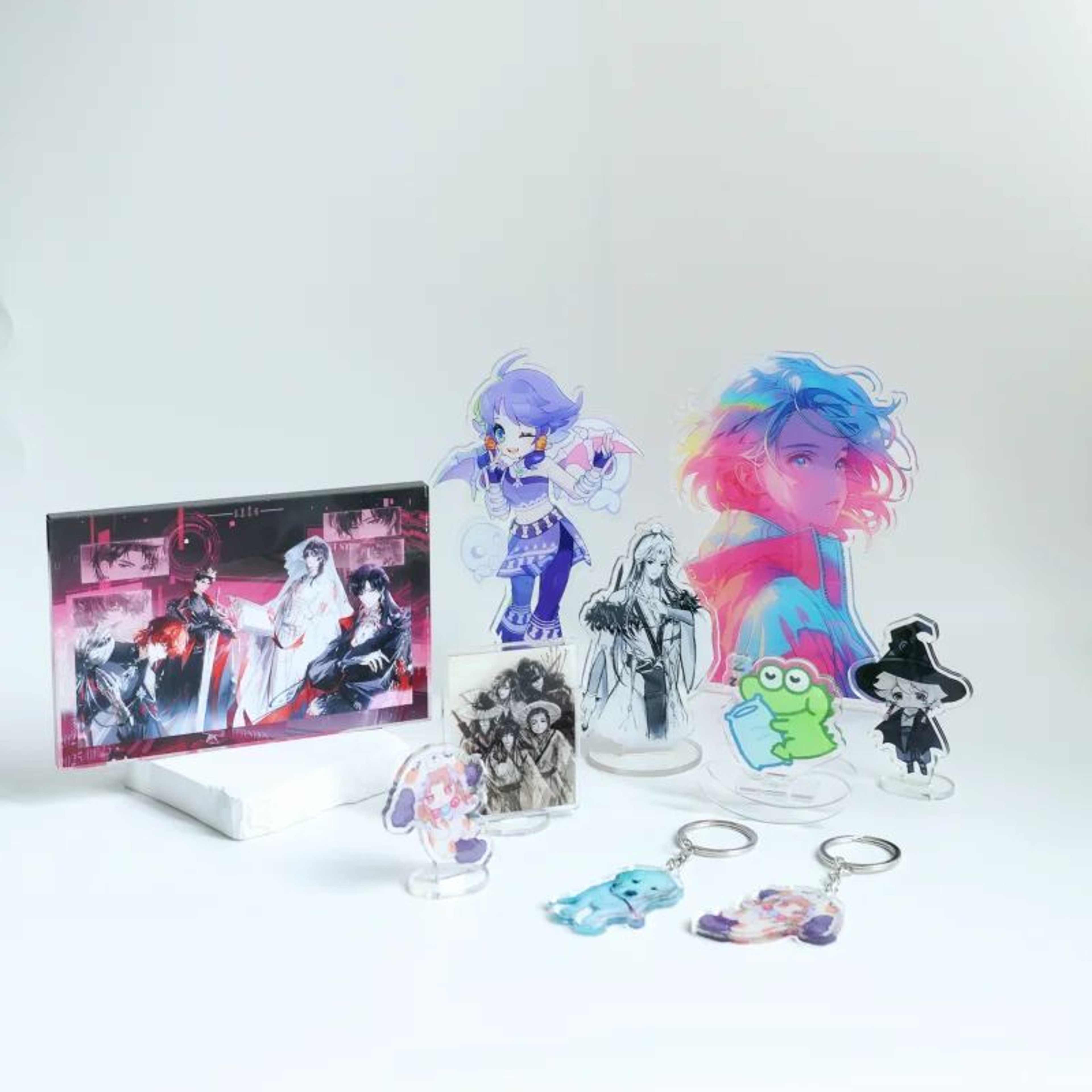 Custom Anime Acrylic Character Keychain 13