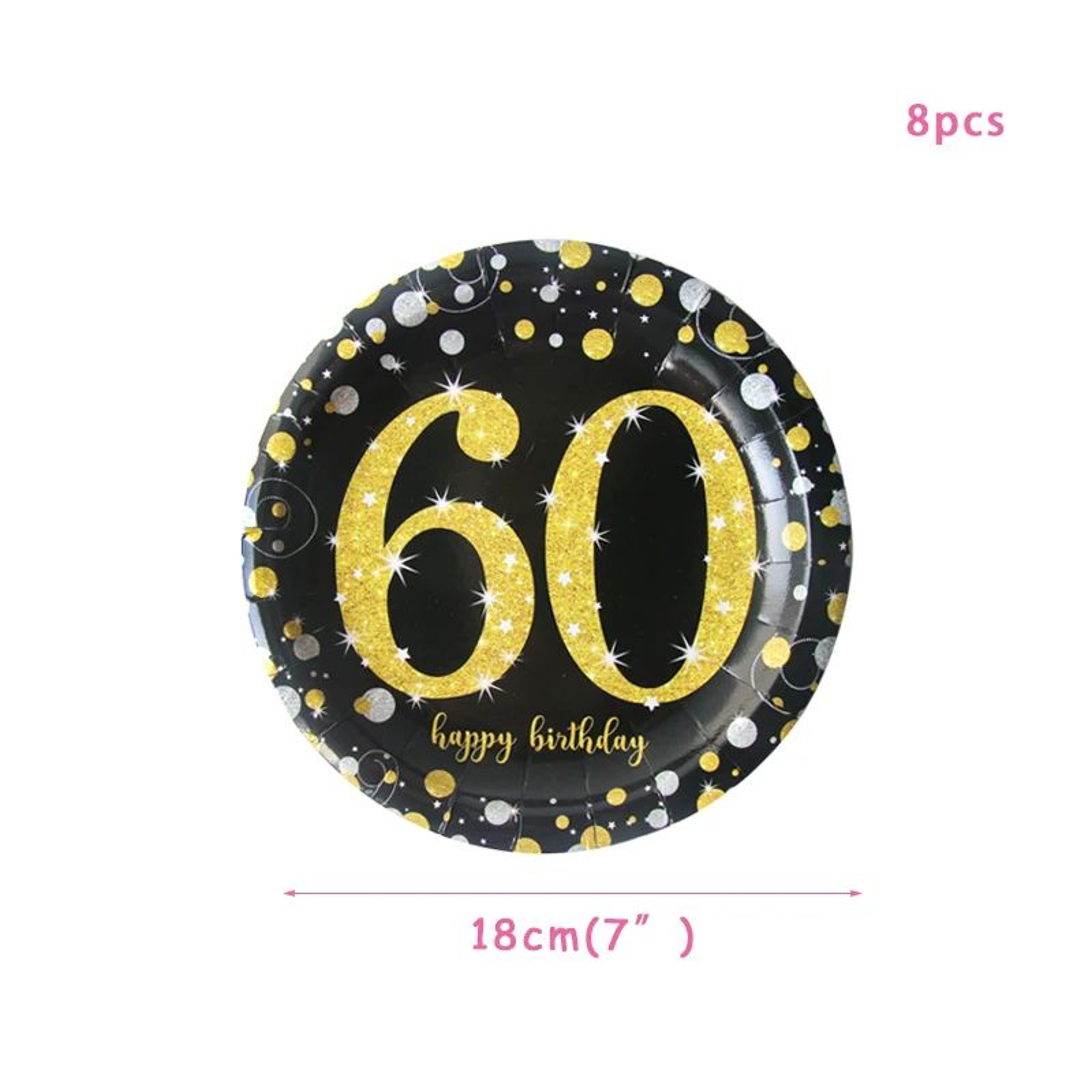 Milestone Birthday Number Balloon Banner Set 20