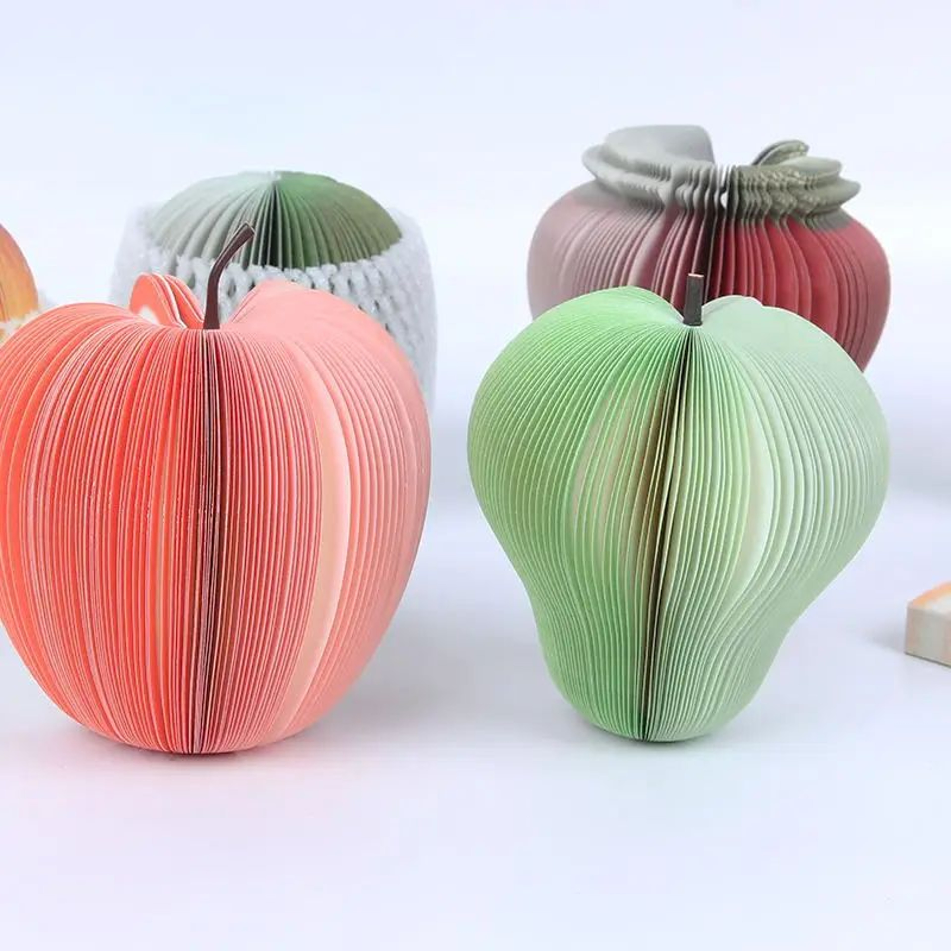 Cute Fruit Sticky Notes Memo Pad Set 4