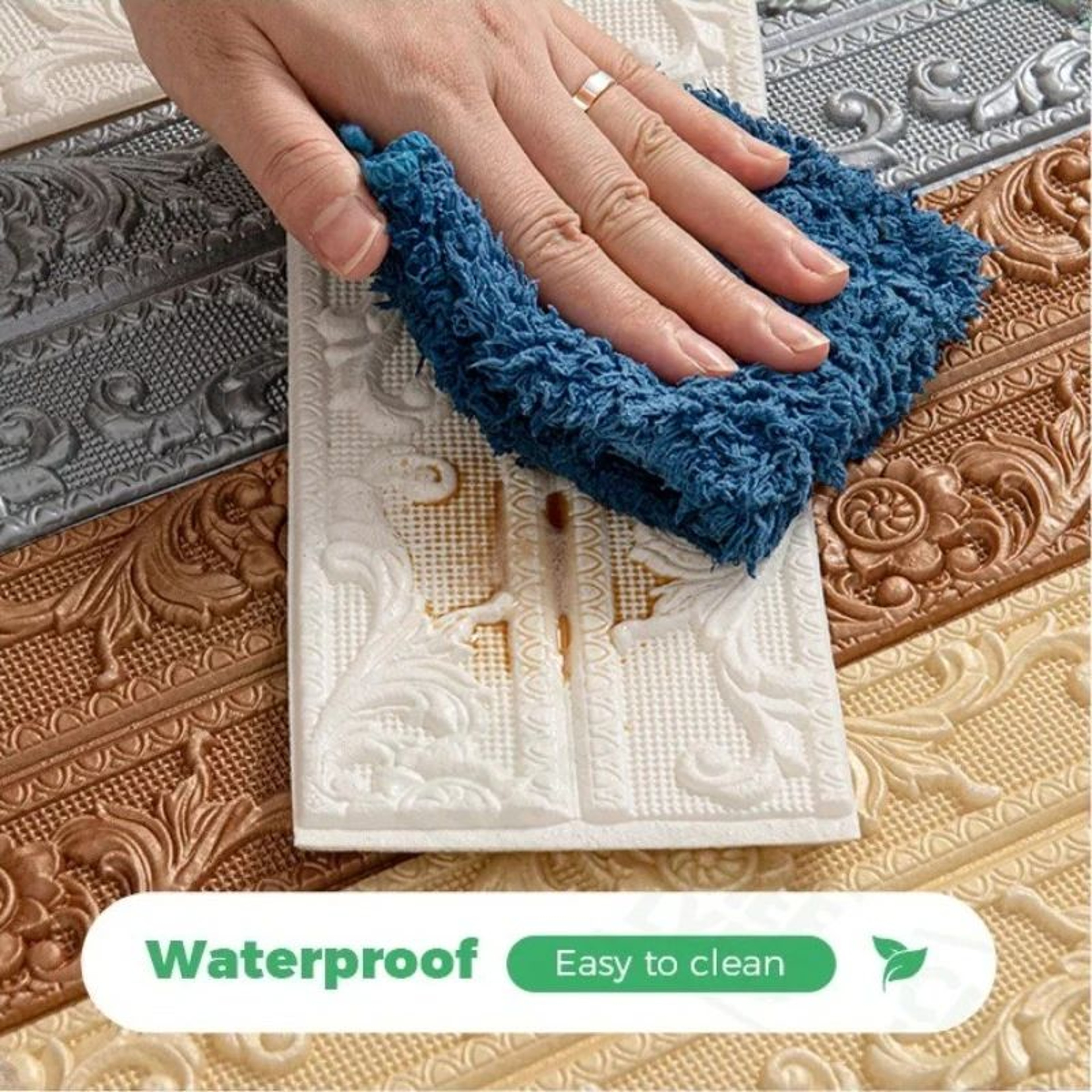 Self Adhesive Foam Wall Trim Border Strip 2