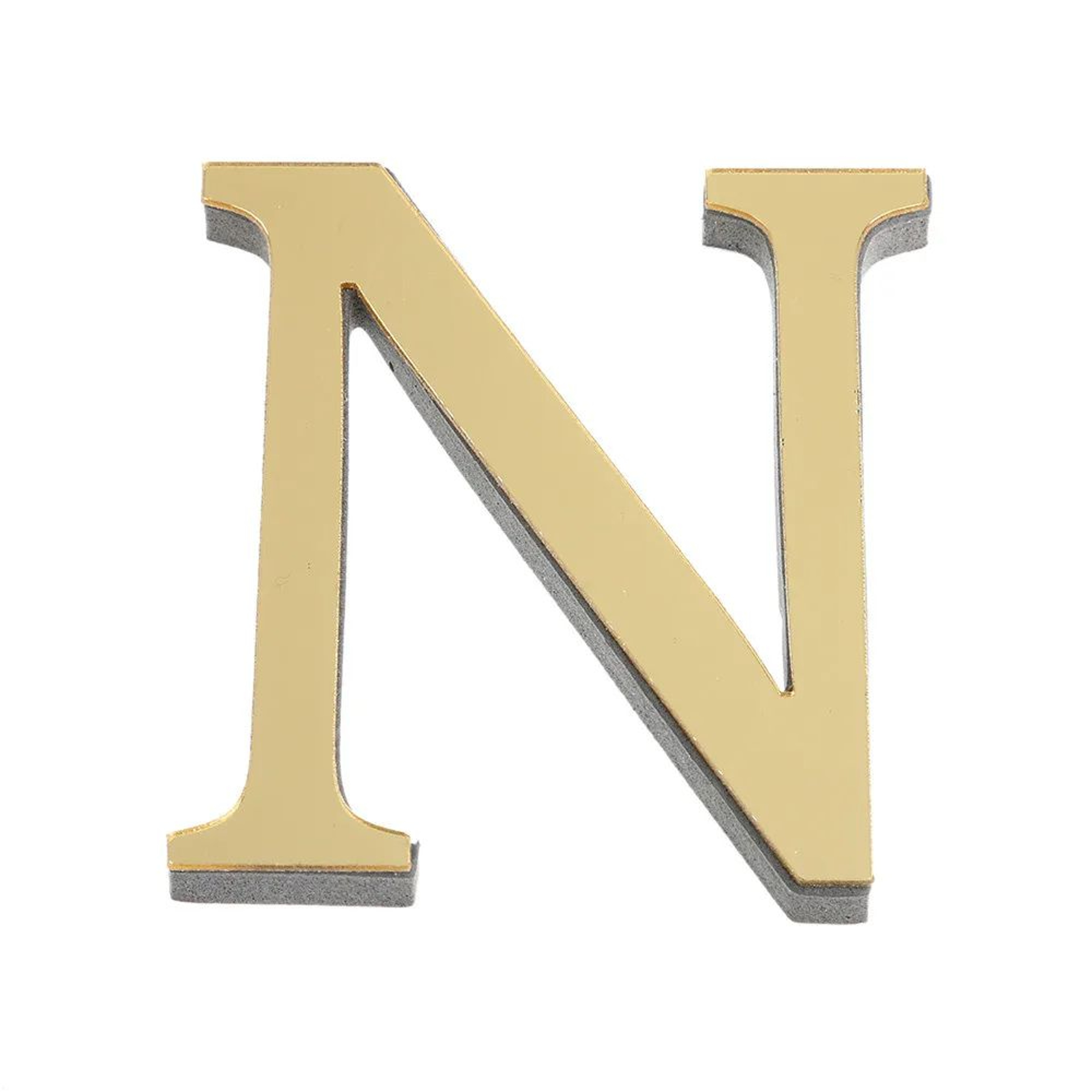 3D Mirror Alphabet Letter Wall Stickers 14