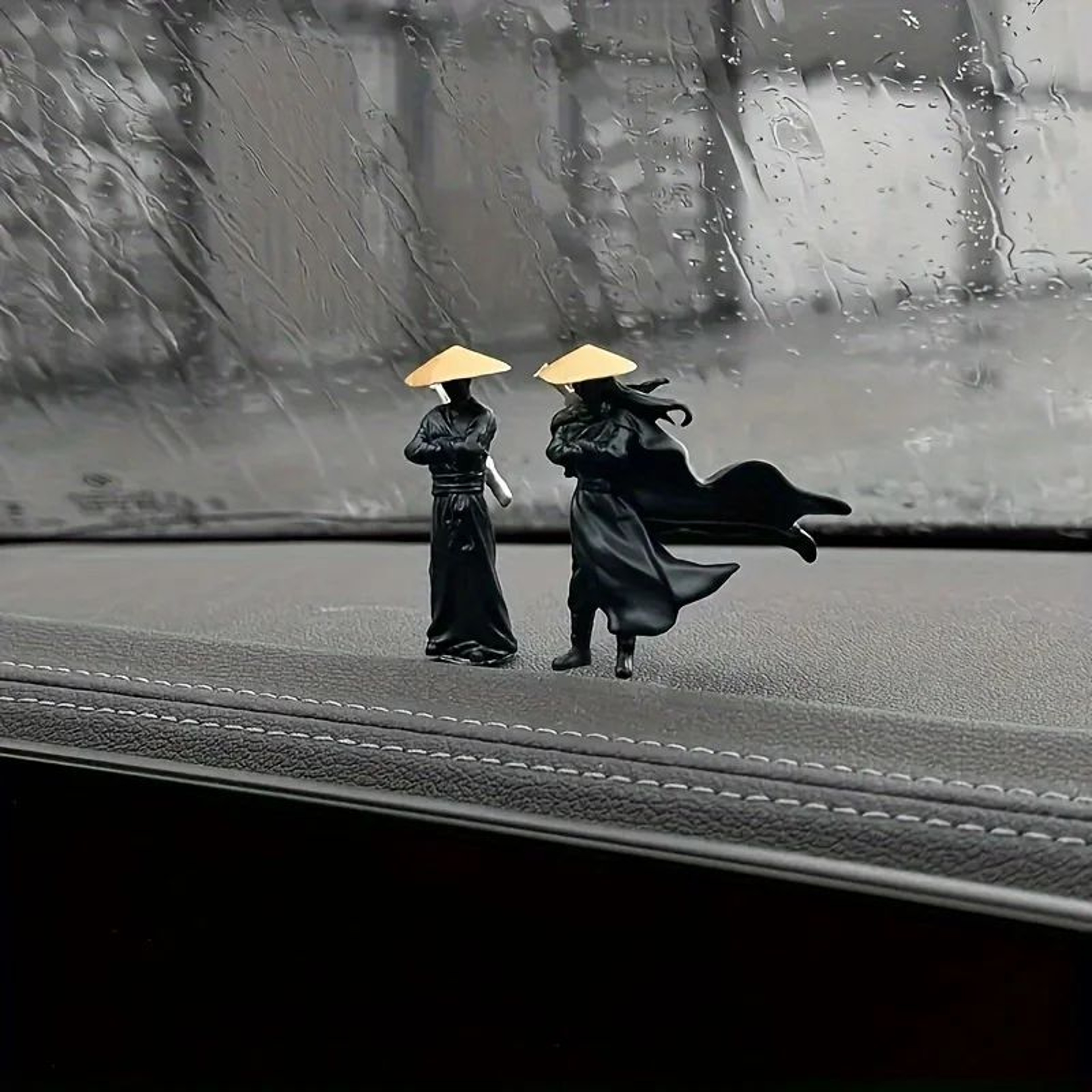 Mini Ninja Samurai Warrior Resin Figures Set 4