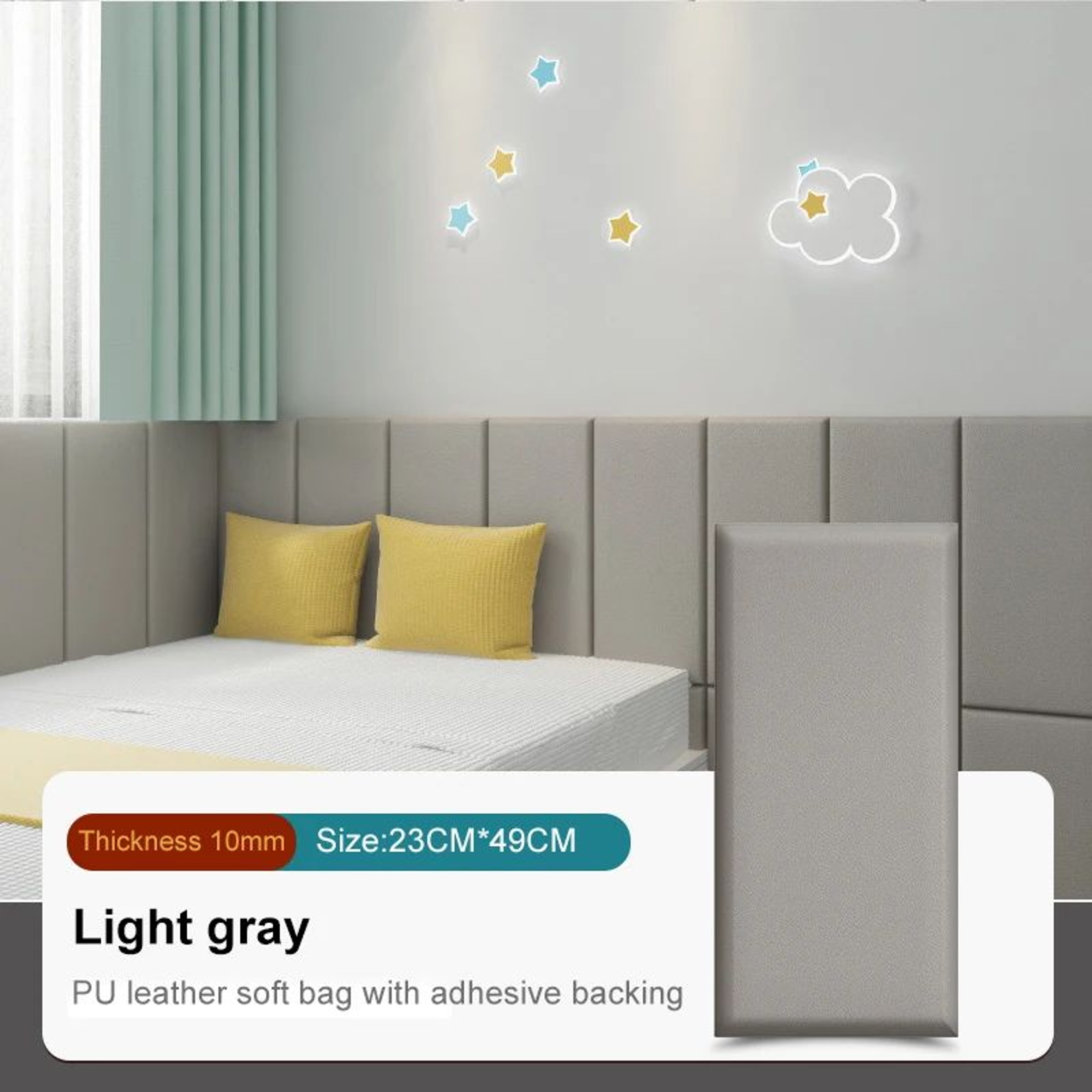 3D Padded Peel And Stick Wall Panels 12