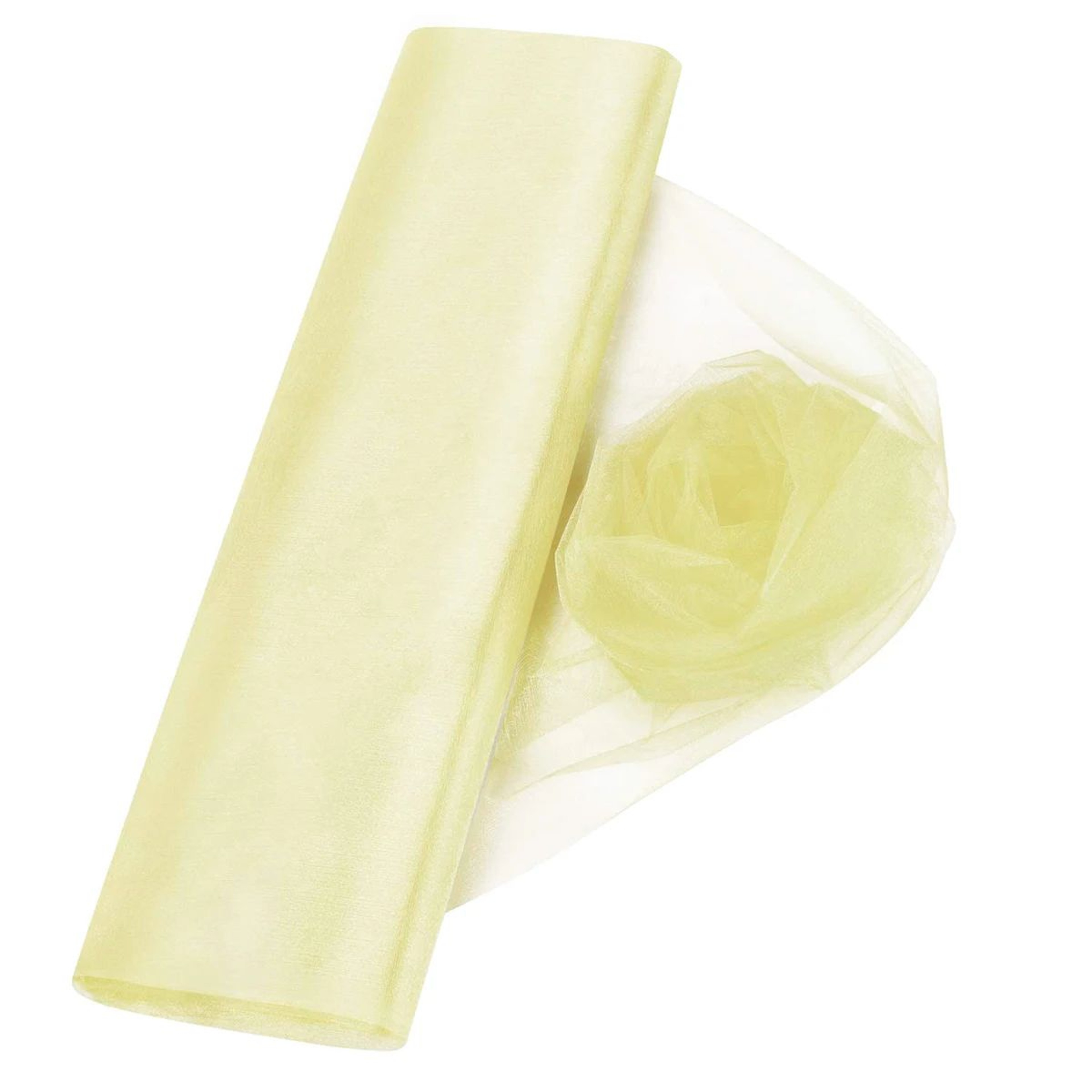 Sheer Crystal Organza Tulle Fabric Roll 8