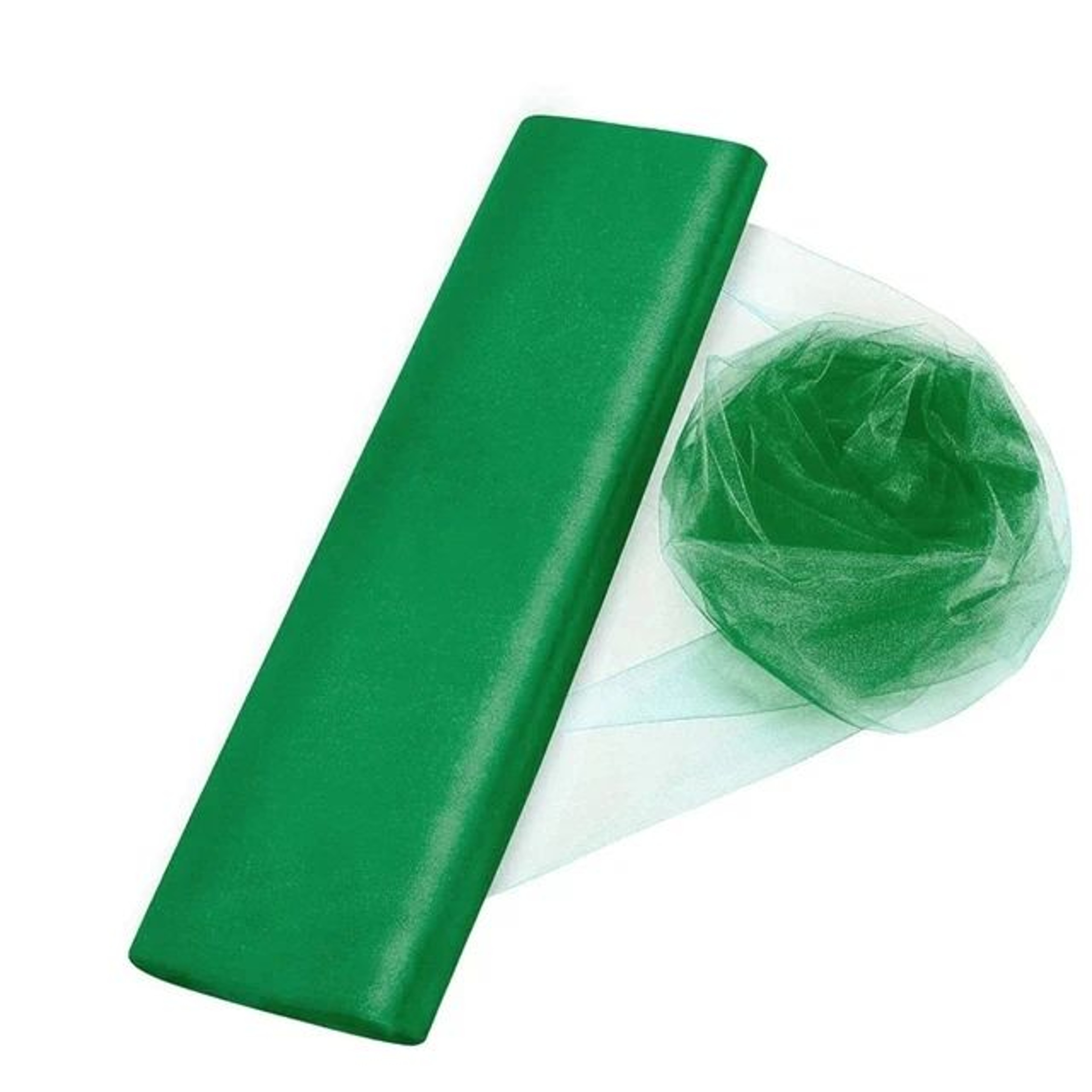 Sheer Crystal Organza Tulle Fabric Roll 13