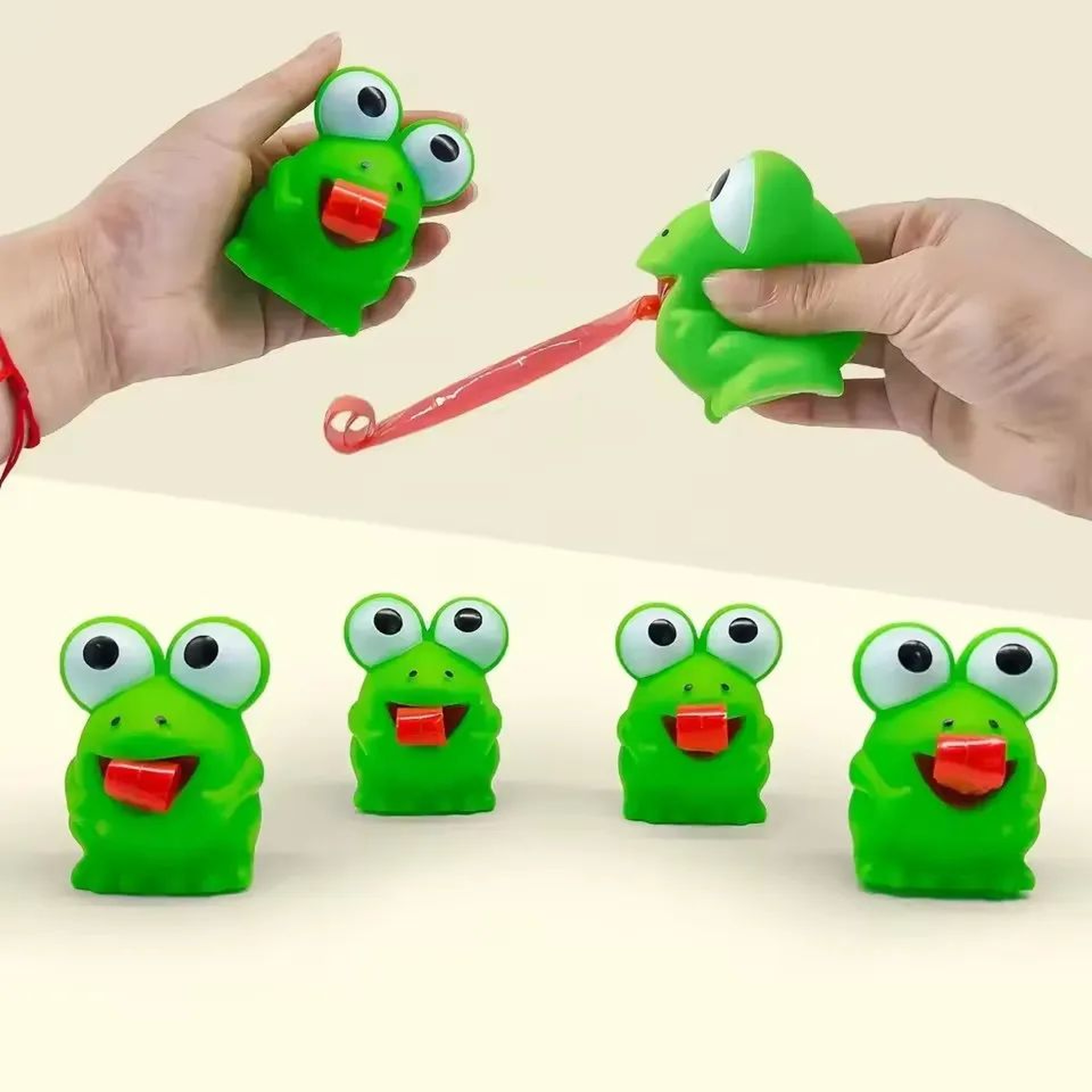 Funny Frog Dinosaur Squeeze Fidget Toy 0