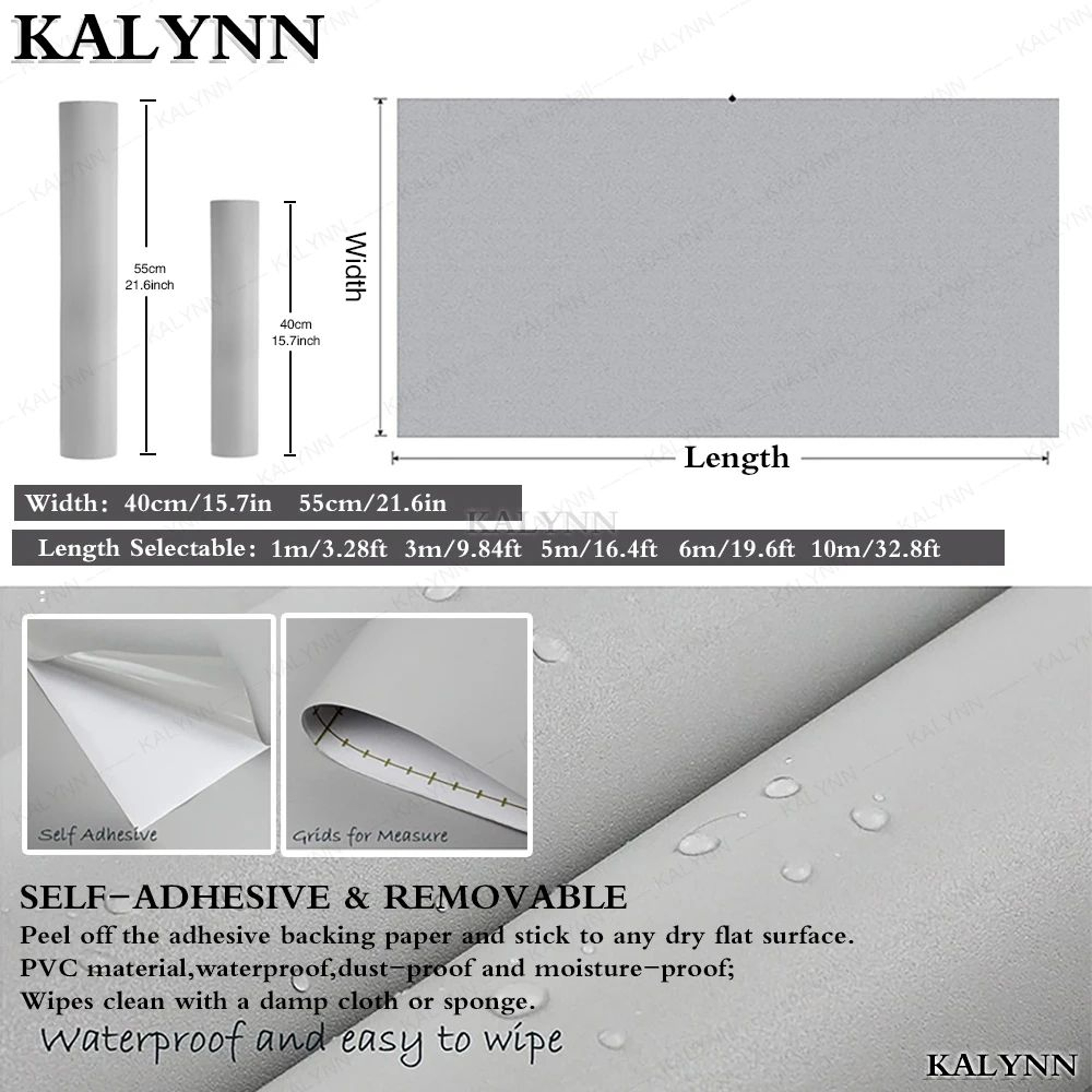Vinyl Peel And Stick Decorative Wallpaper 2