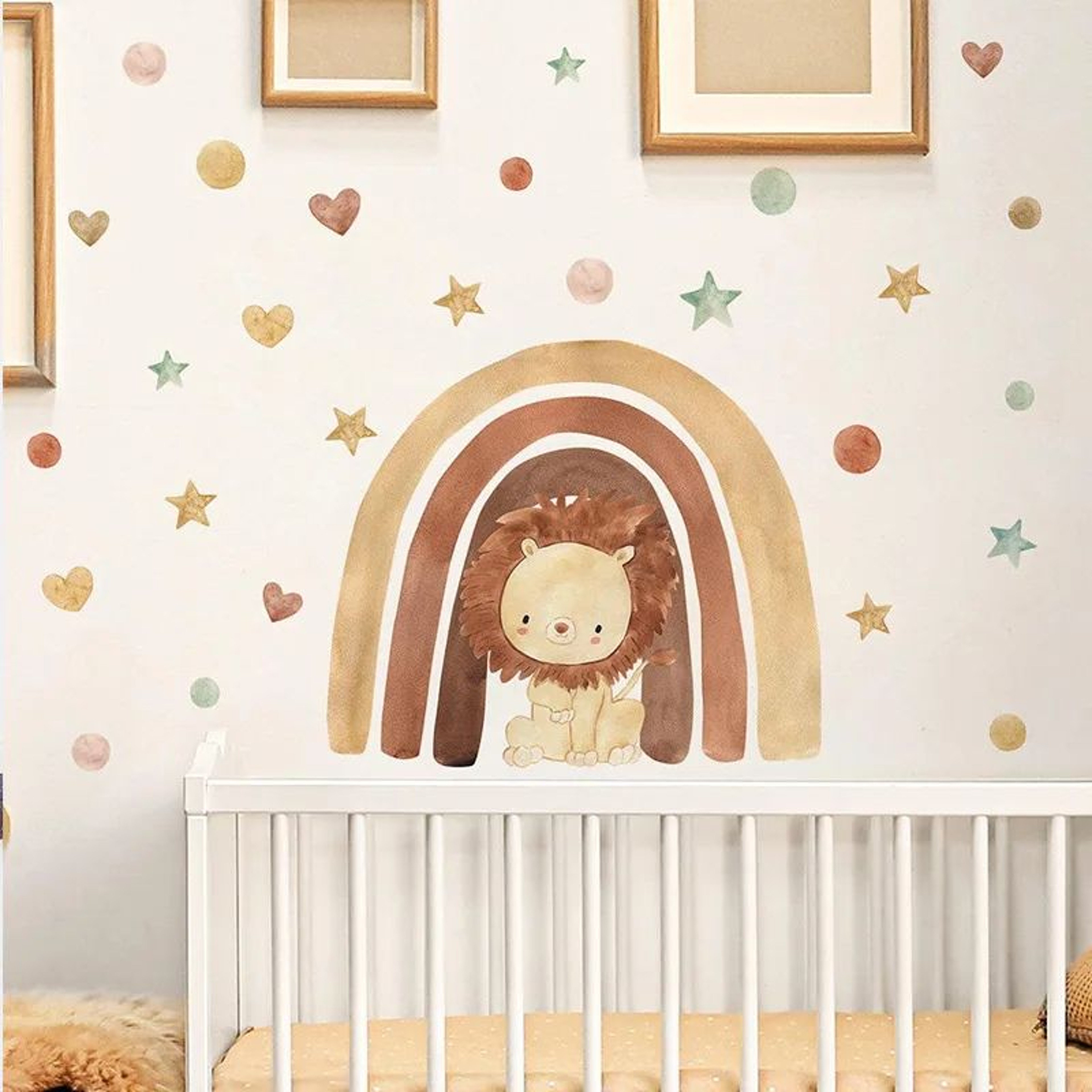 Cute Forest Animal Nursery Wall Stickers 4