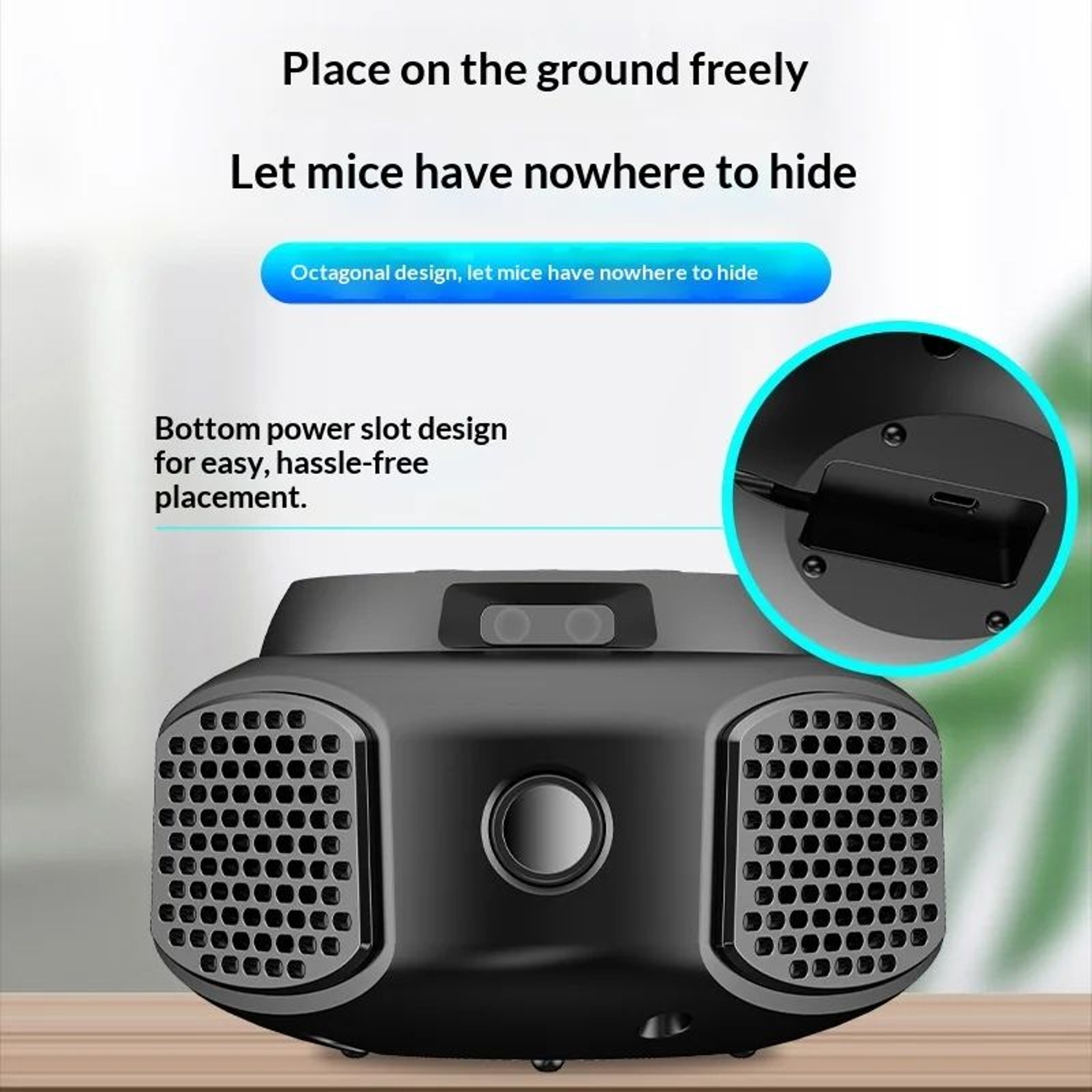 360 Degree Ultrasonic Indoor Pest Repeller 2