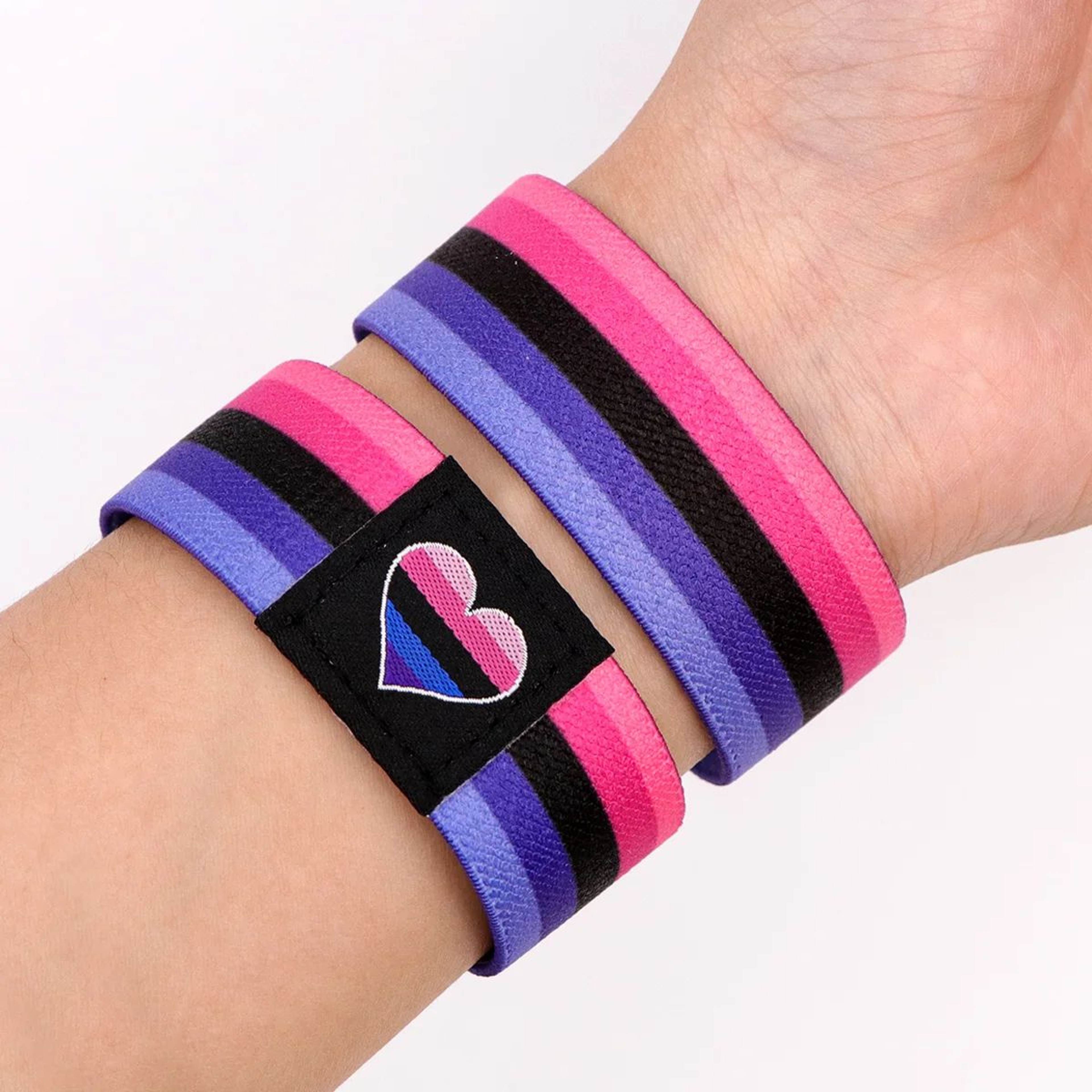 Rainbow Pride Elastic Wristband Bracelet 3