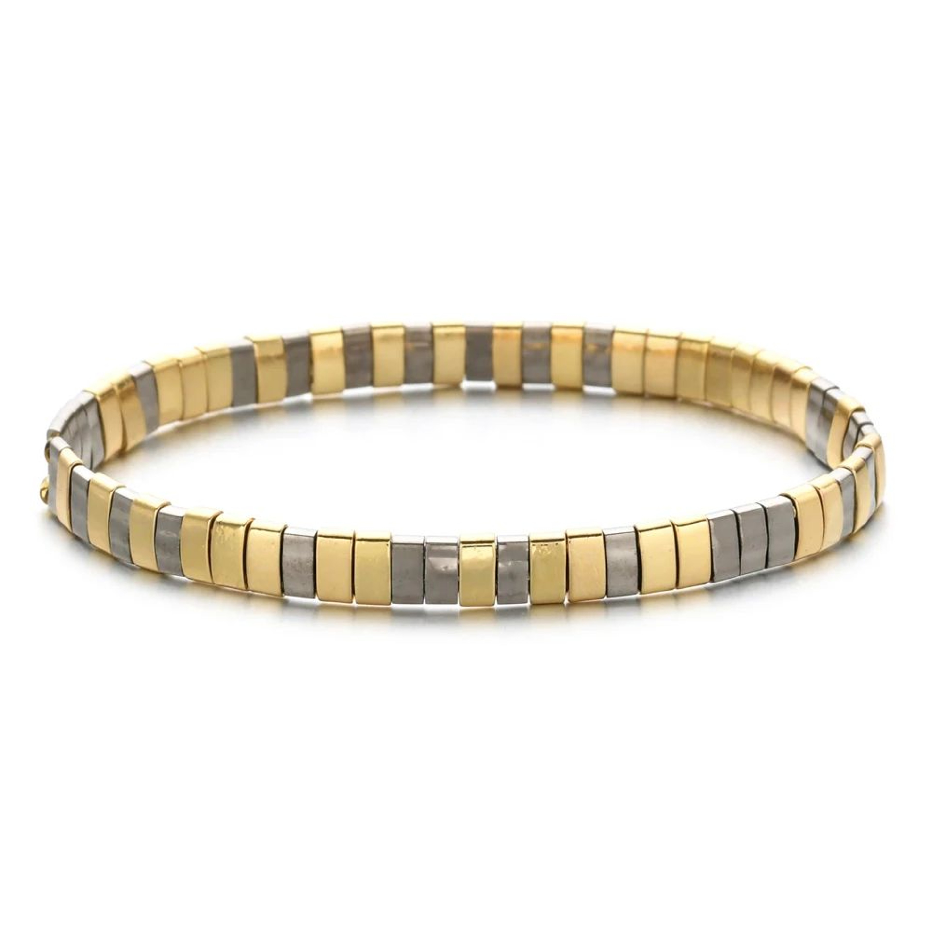 ZMZY Colorful Tila Beaded Elastic Bracelet 20