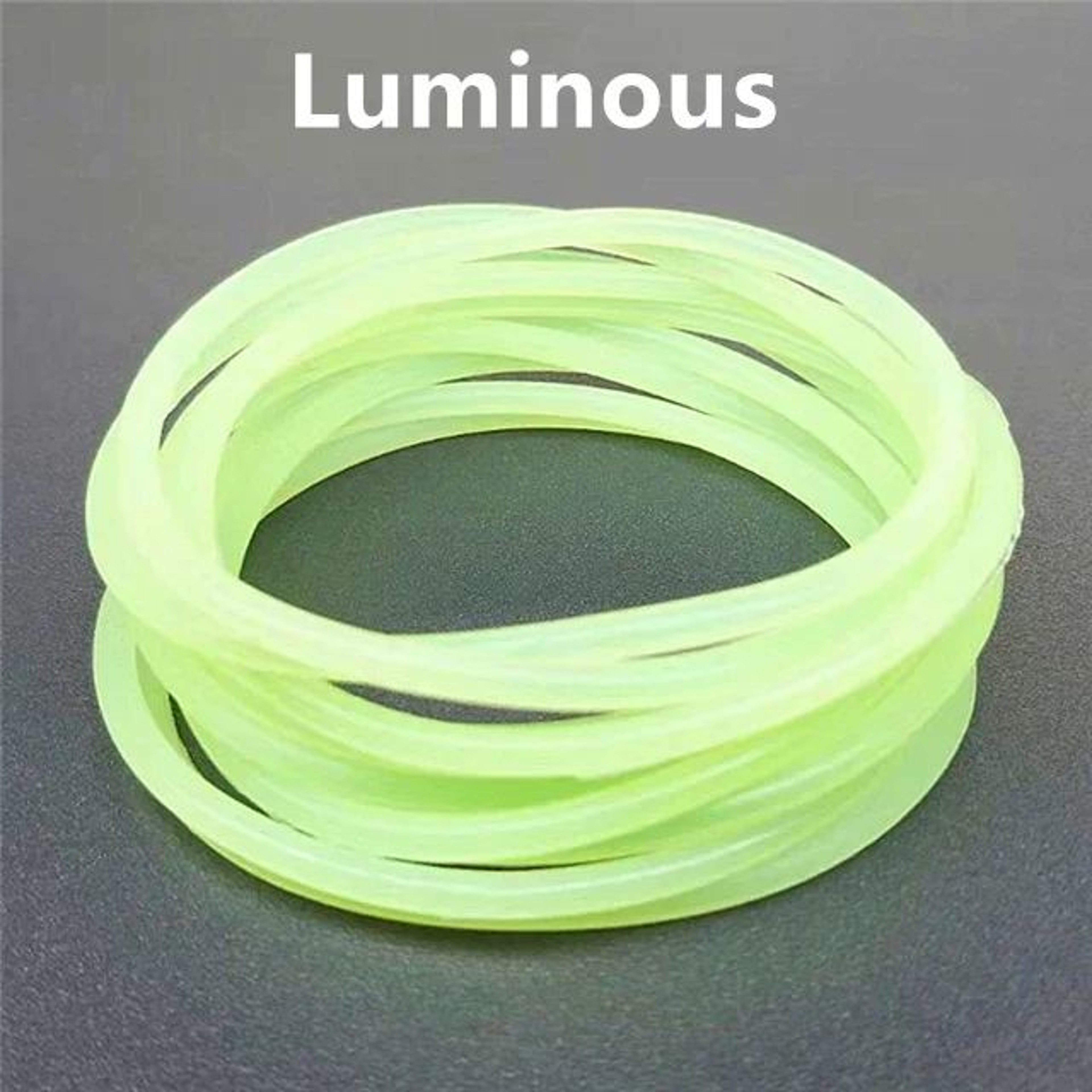 Candy Color Glow In The Dark Silicone Wristbands 17