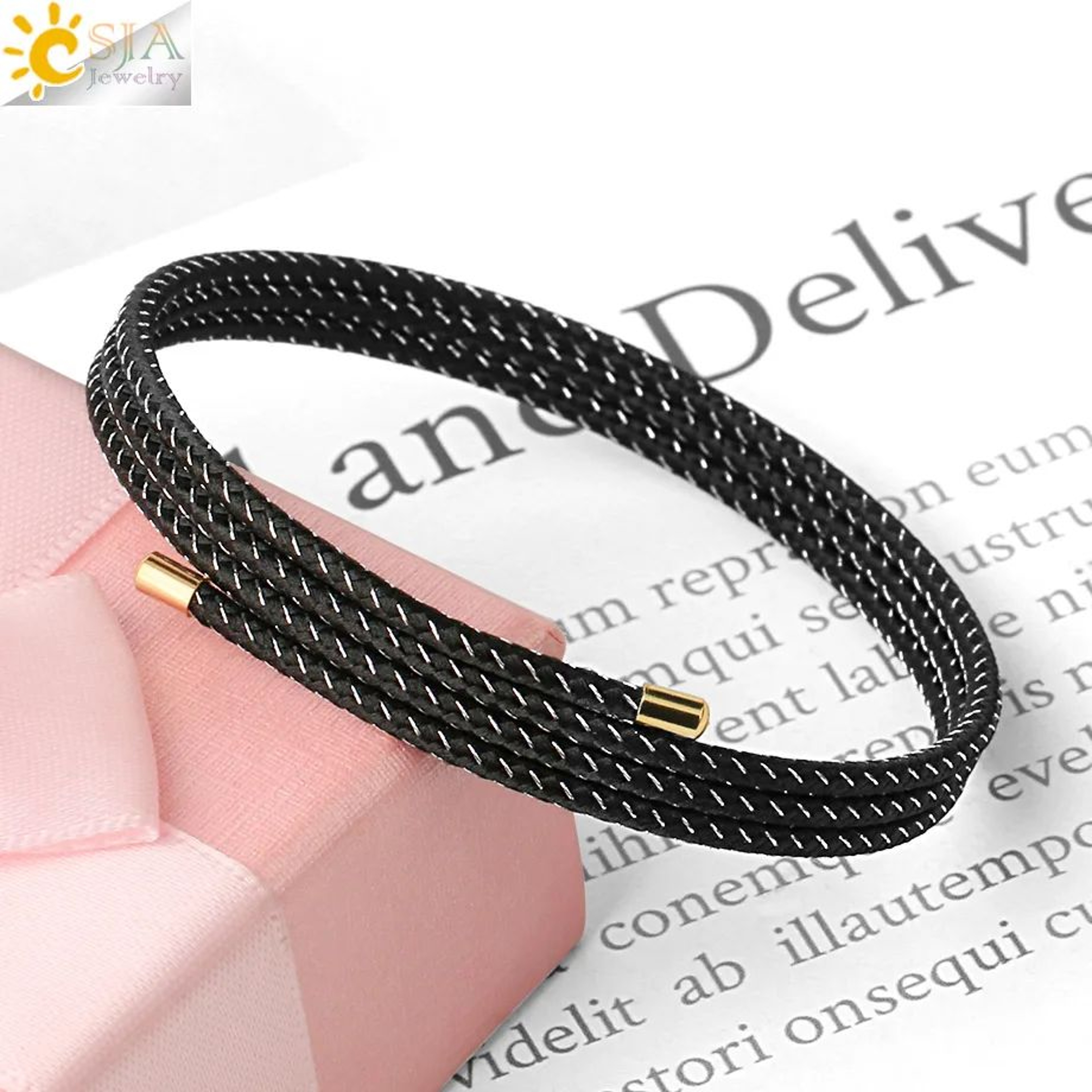 Magnetic Lucky Rope Couple Wrap Bracelet 3