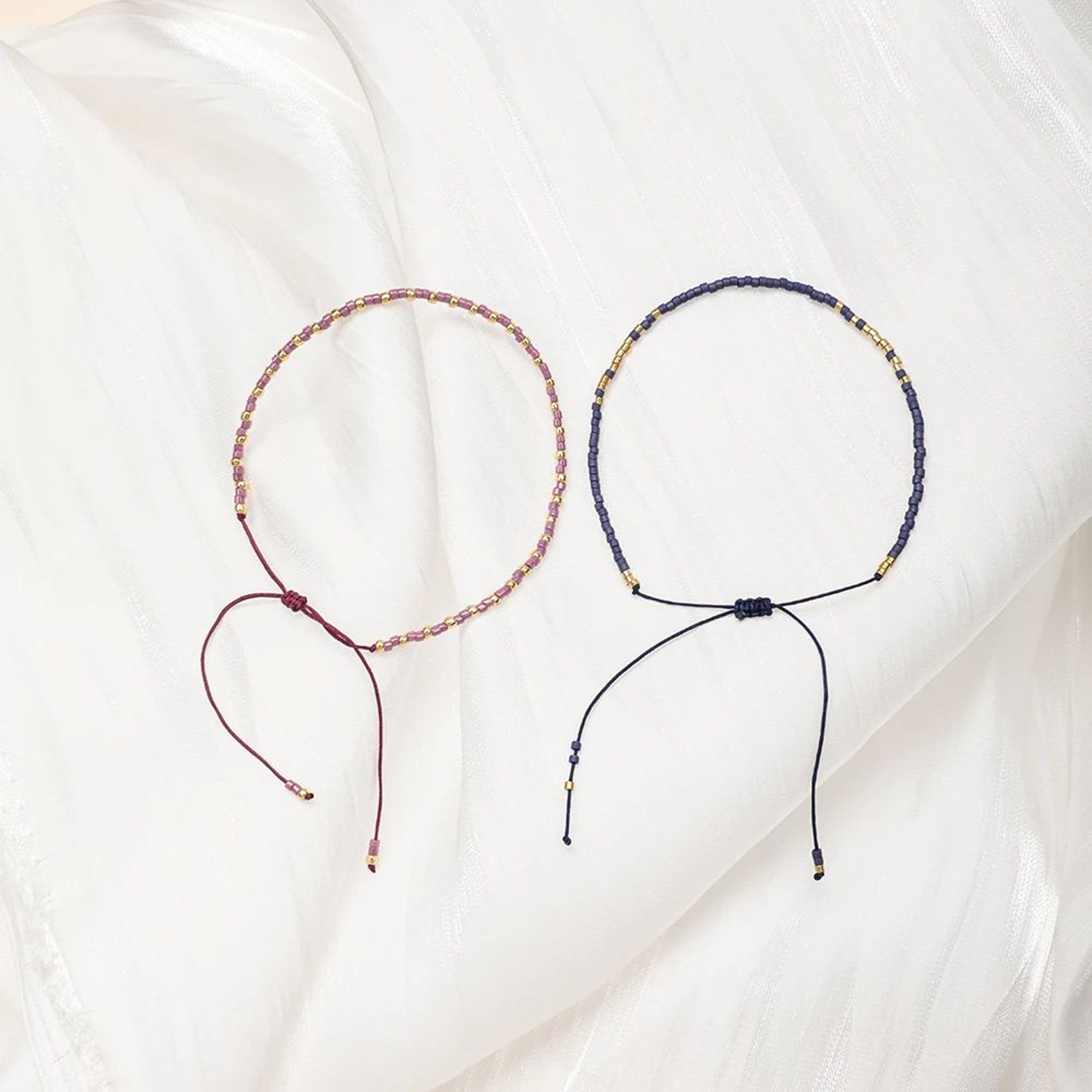 Boho Miyuki Beaded Thin Bracelet 4