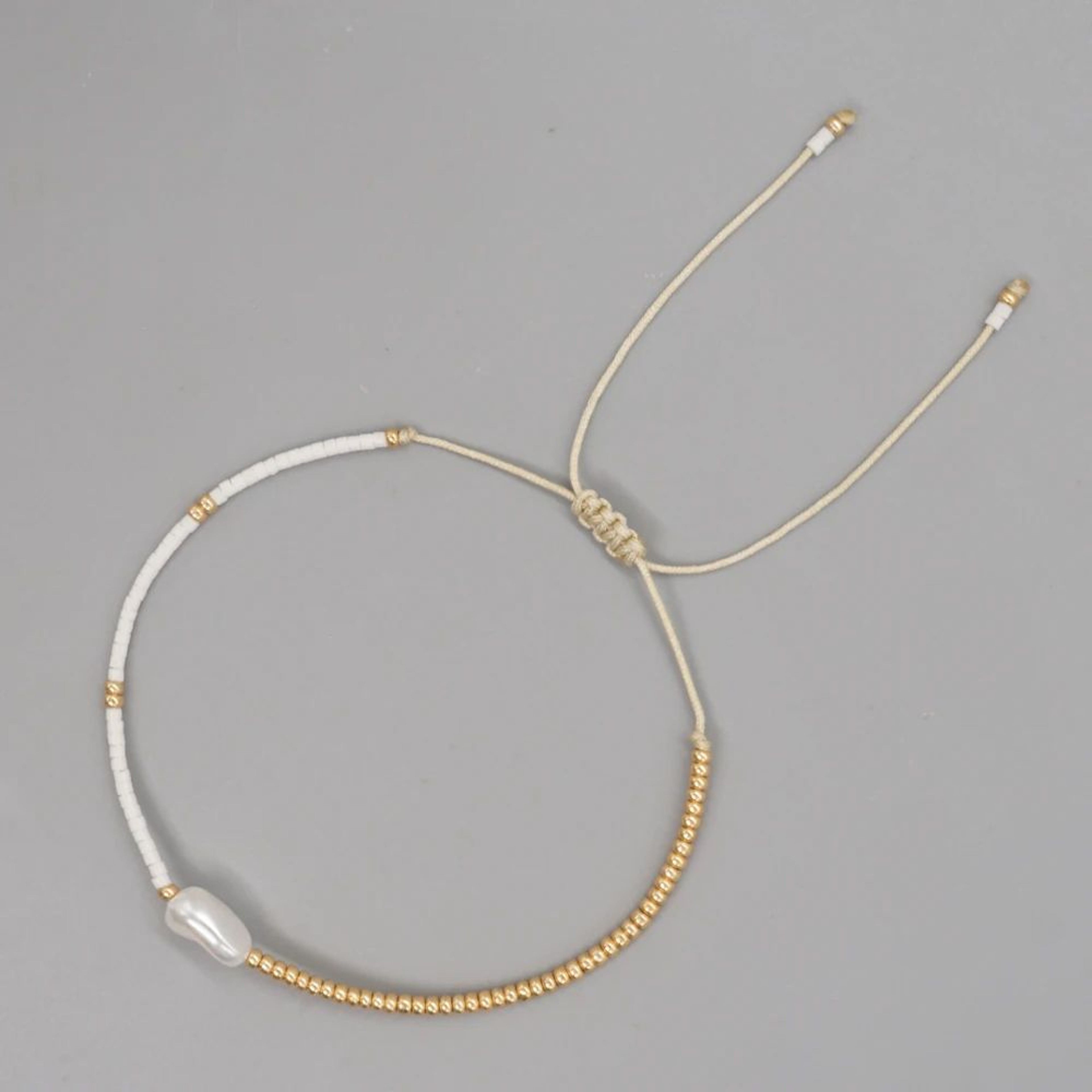 Baroque Pearl Miyuki Beaded Bracelet 2