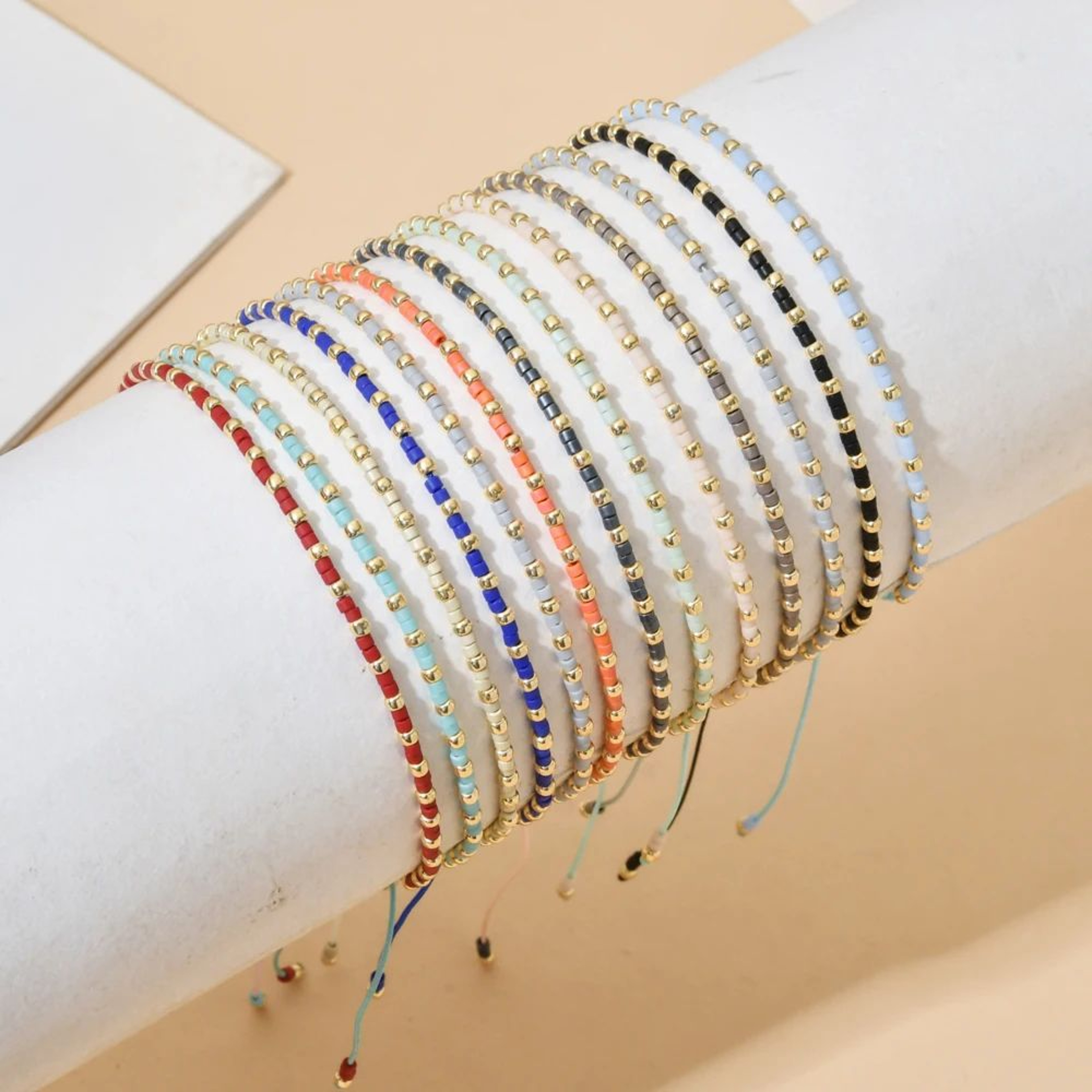 Boho Miyuki Seed Beaded Bracelet 0