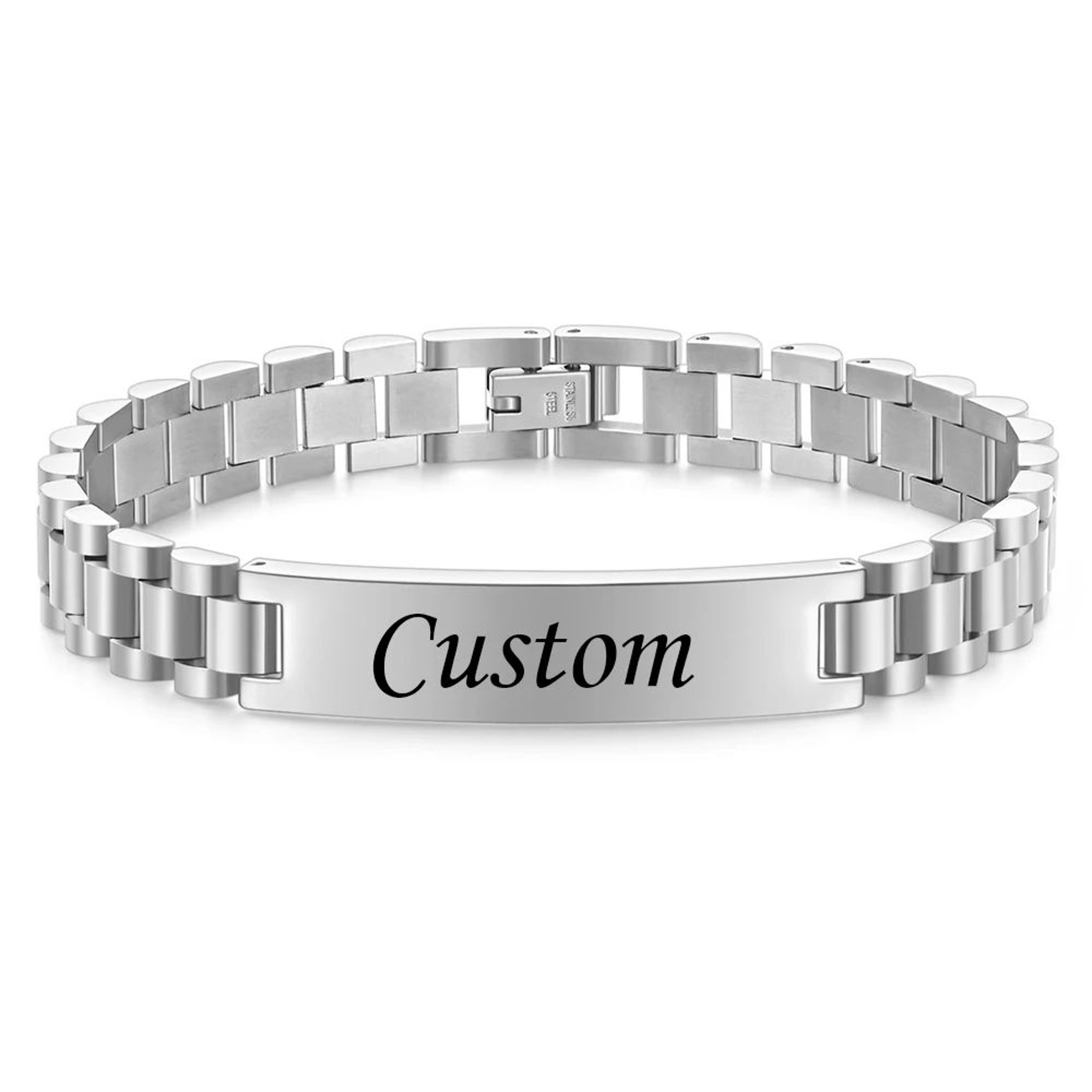 Titanium Steel Watch Chain Bracelet 13