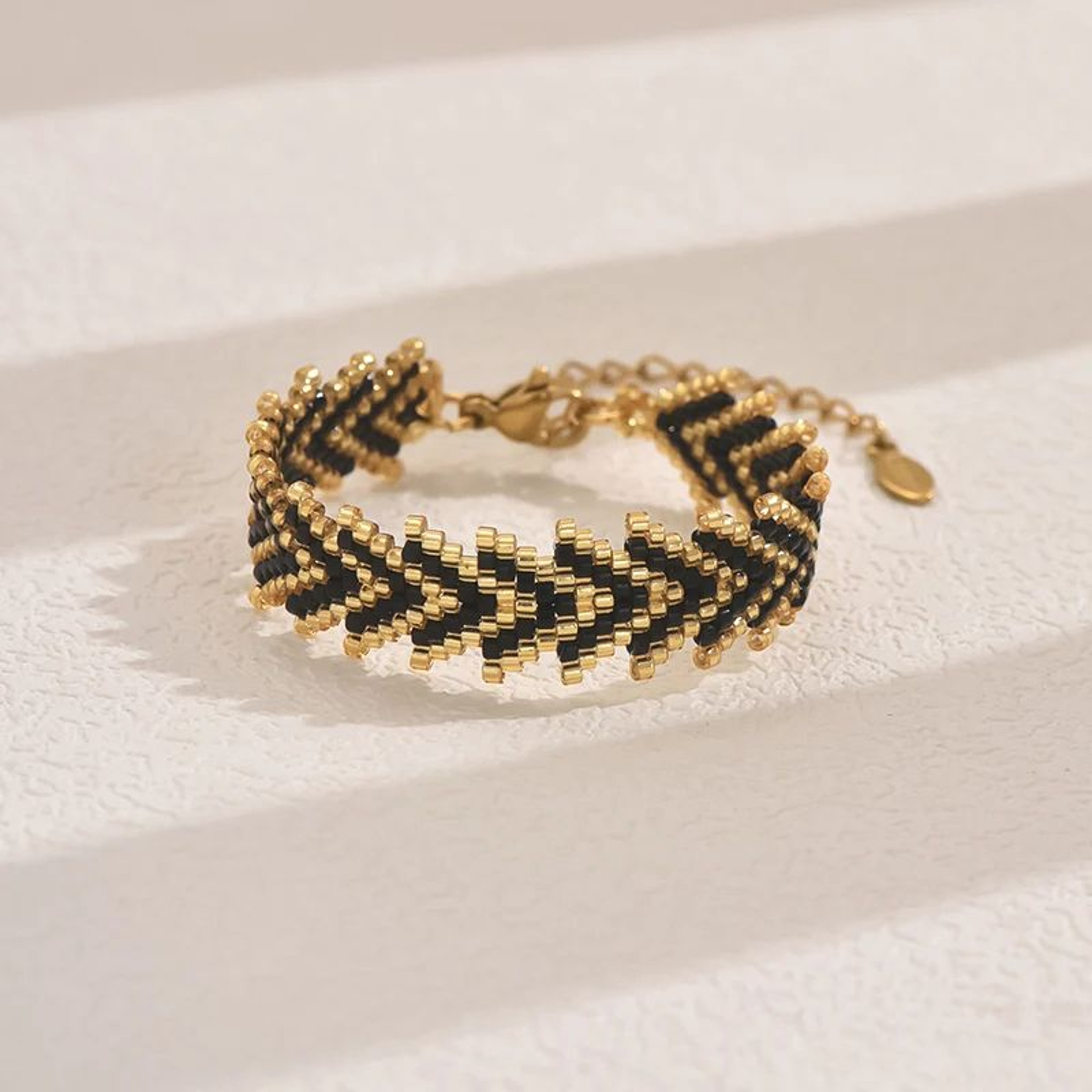 Colorful Miyuki Beaded Chain Bracelet 11