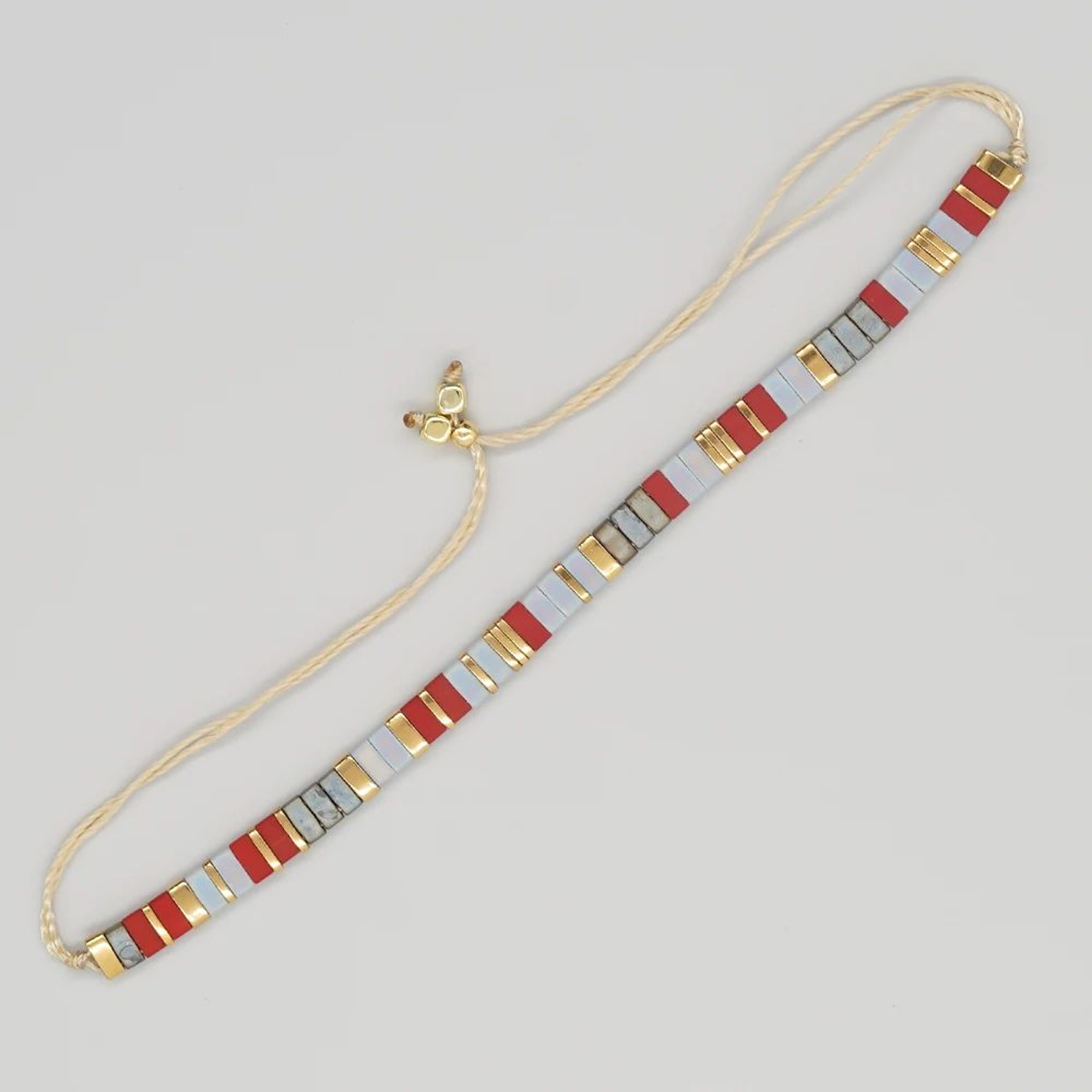 Boho Colorful Tila Beaded Bracelet 16