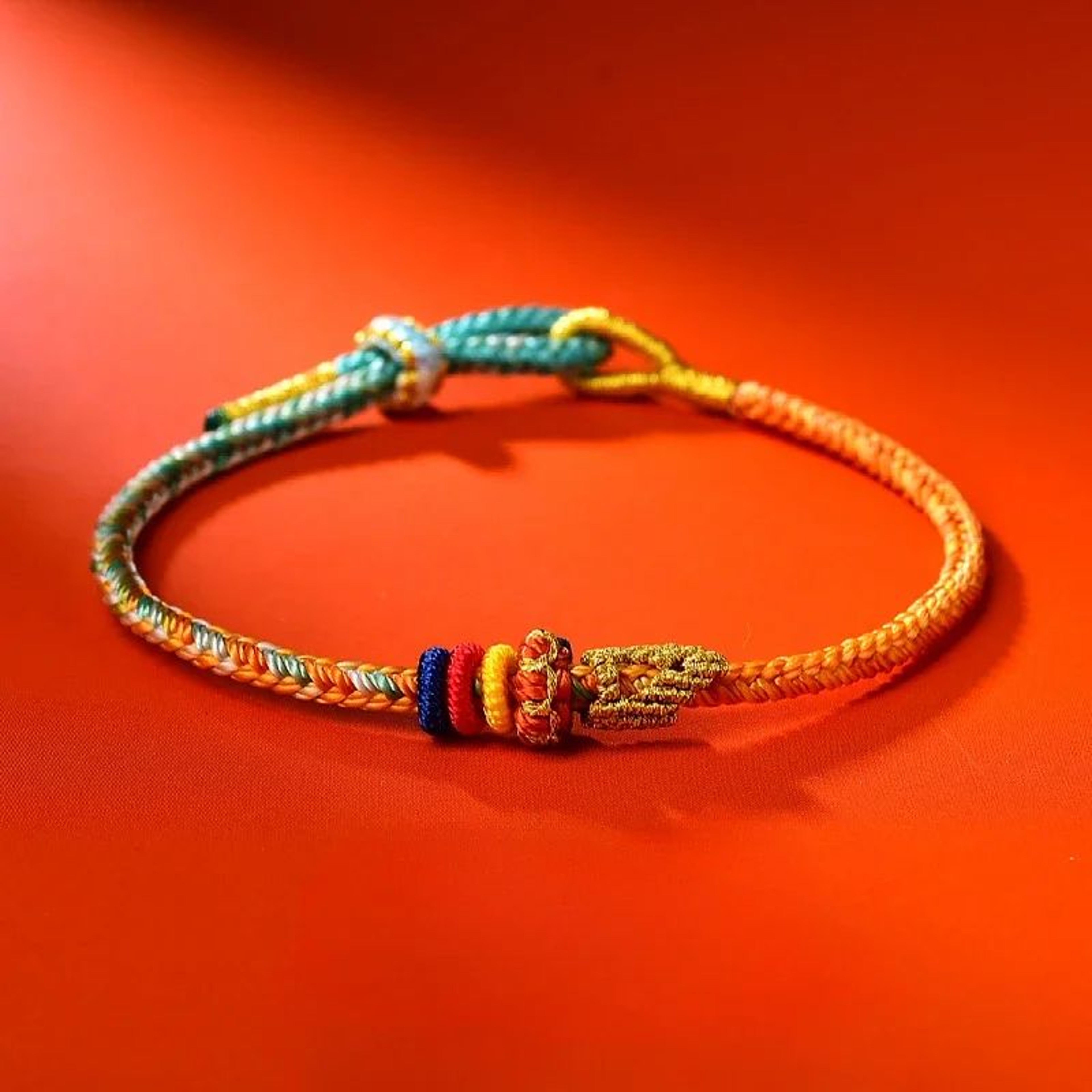 Buddhist Lucky Braided Rope Bracelet 6