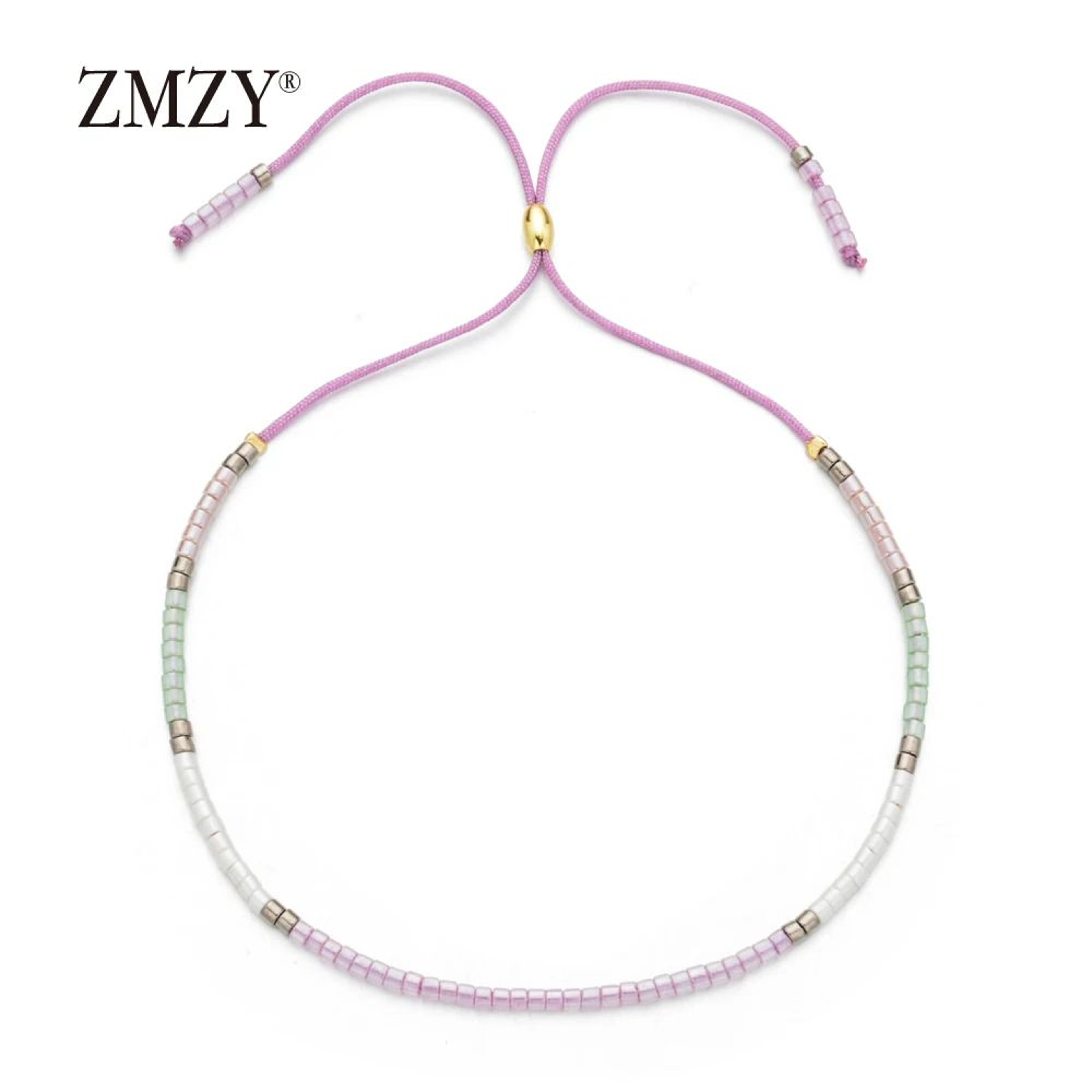 Dainty Multicolor Miyuki Beaded Bracelet 5