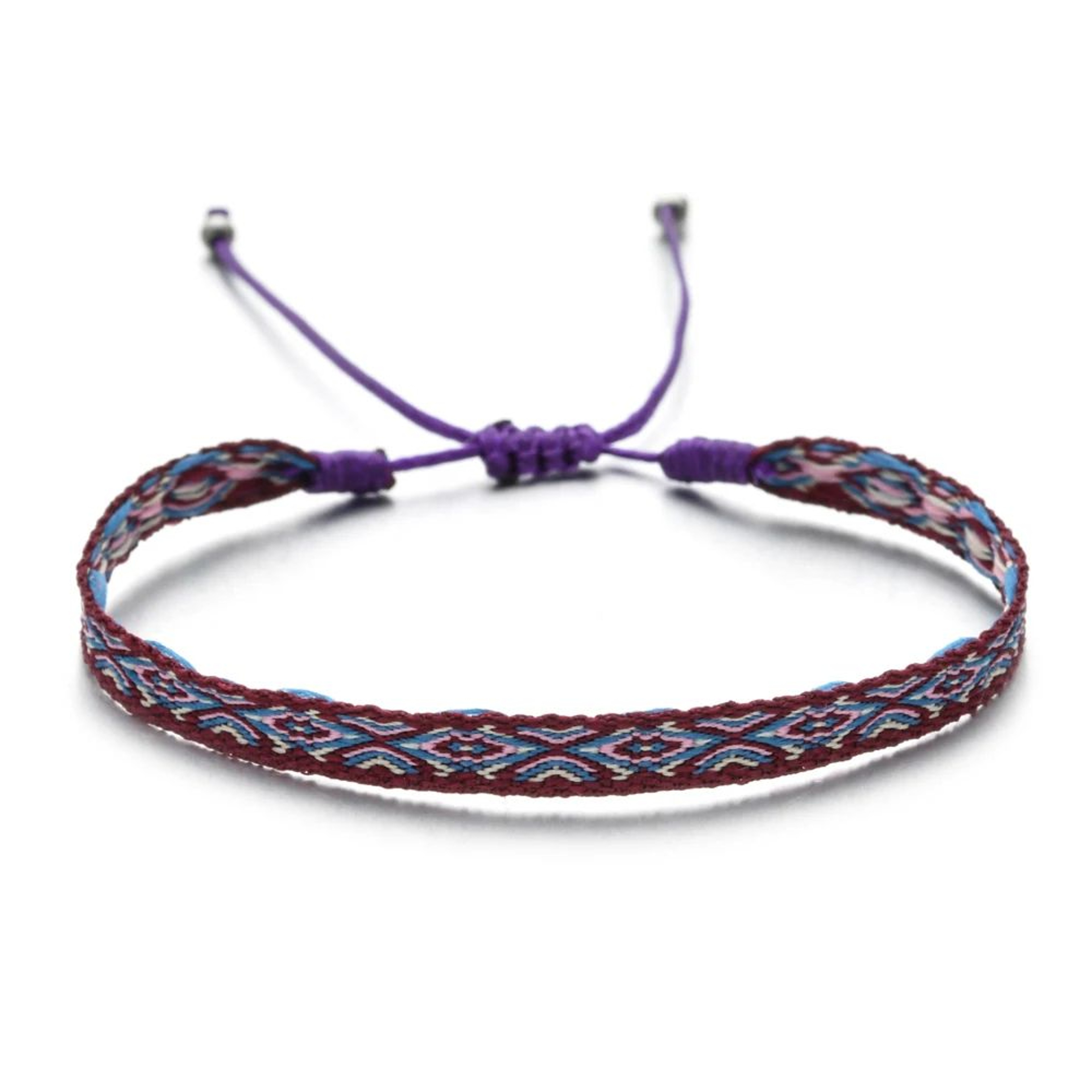 Colorful Boho Woven Friendship Bracelet 5