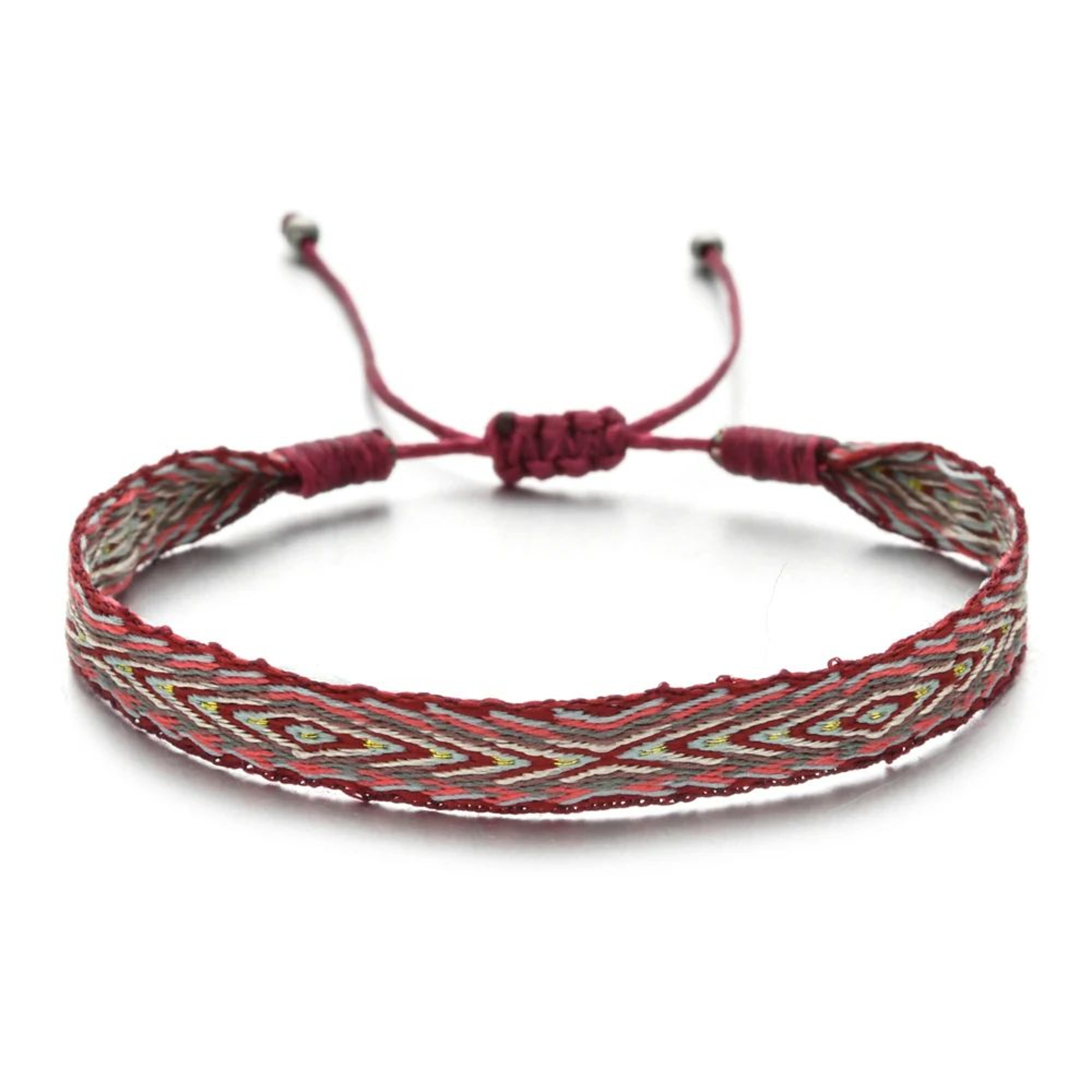 Colorful Boho Woven Friendship Bracelet 16