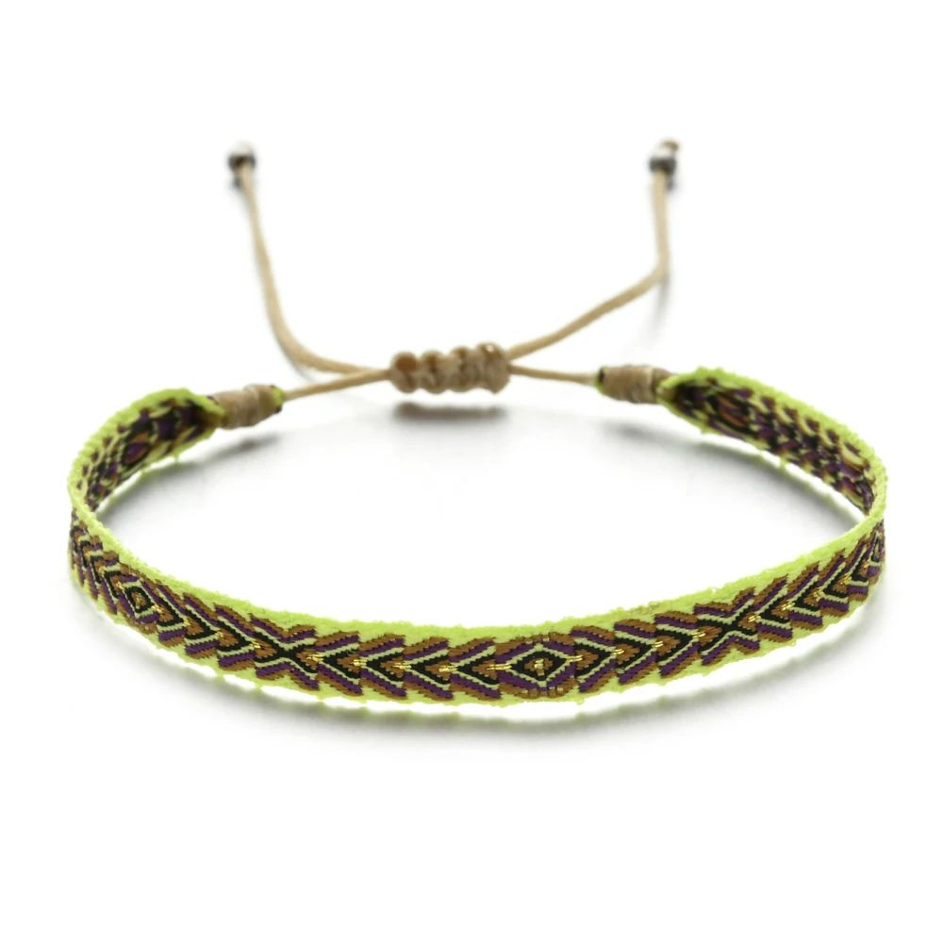 Colorful Boho Woven Friendship Bracelet 21