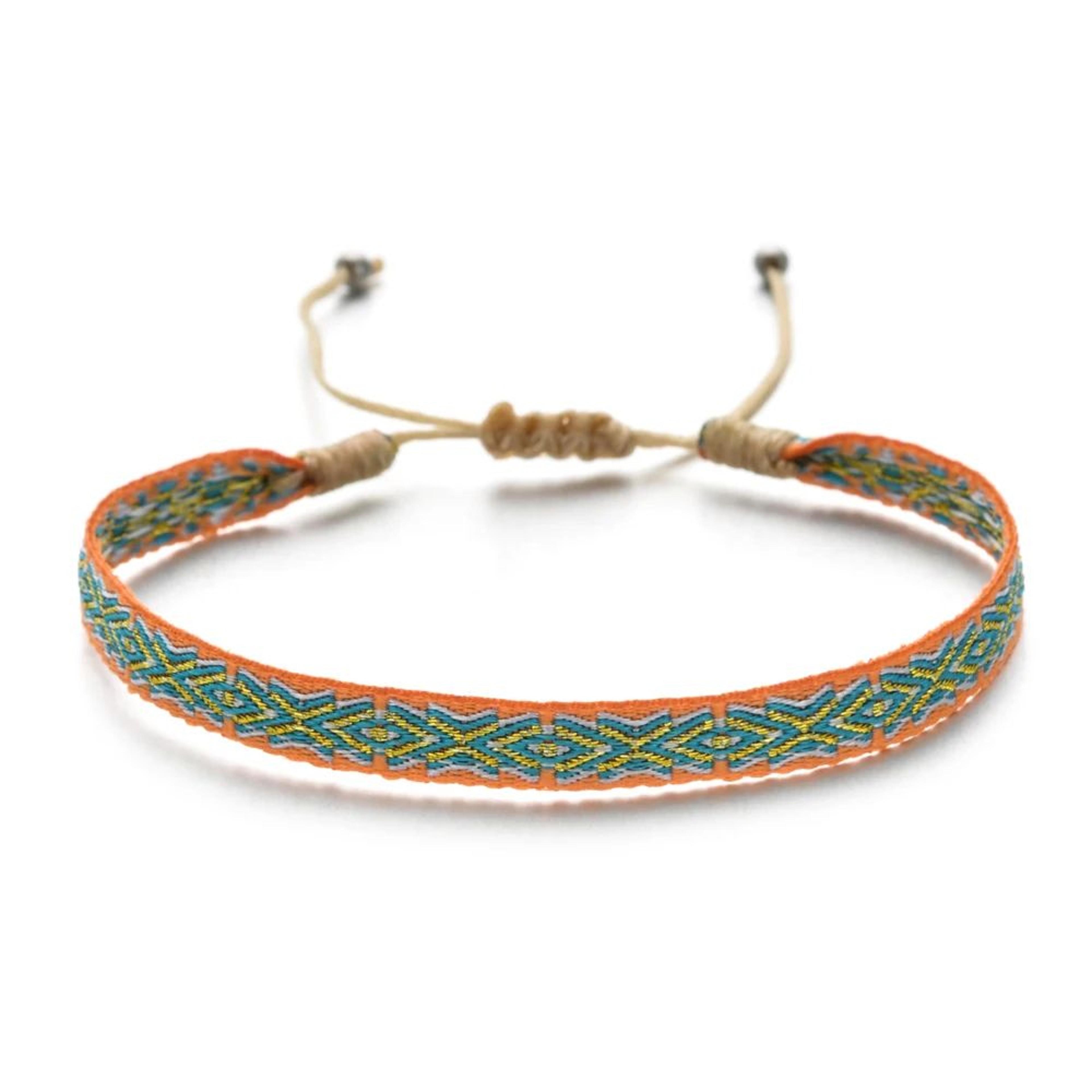 Colorful Boho Woven Friendship Bracelet 23