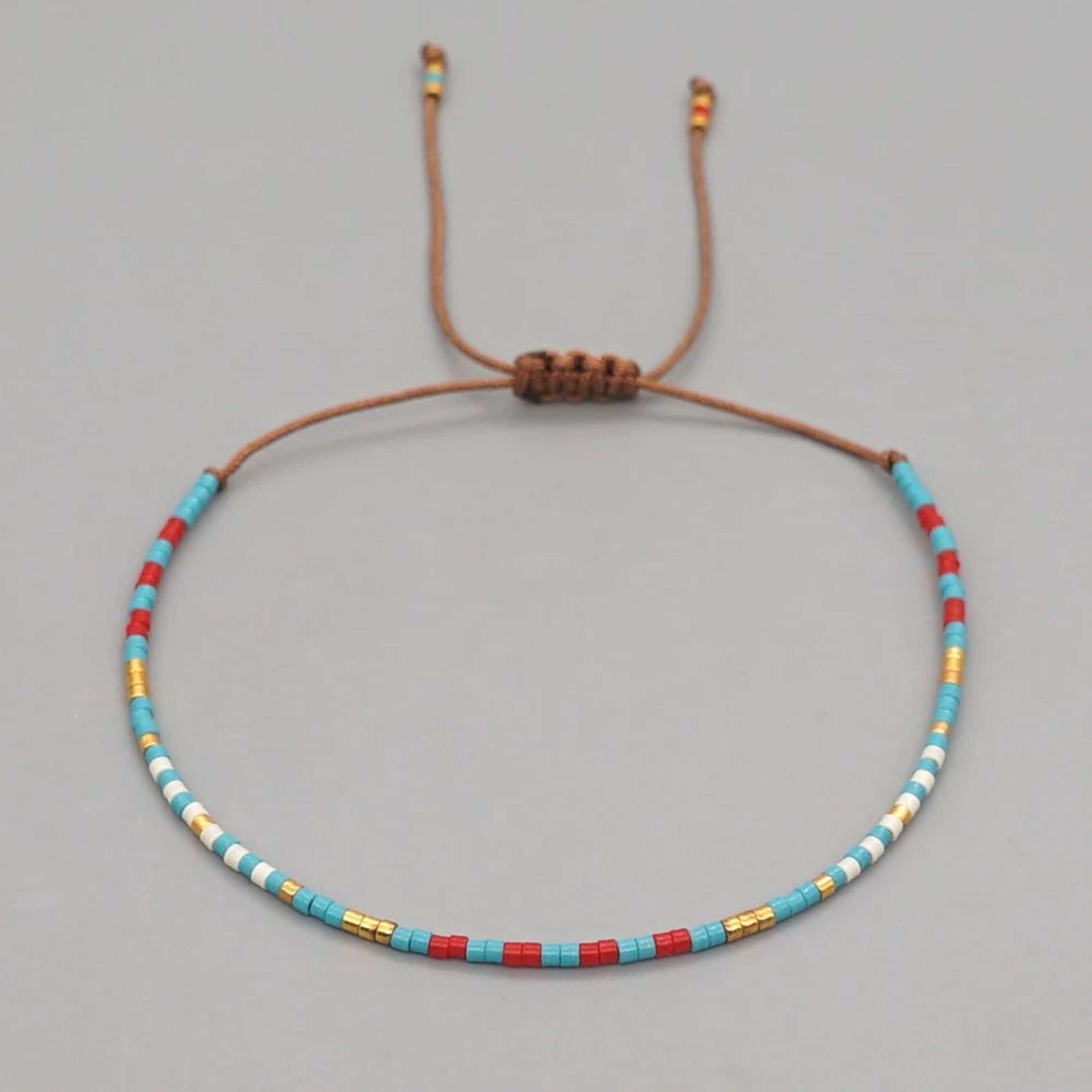 Boho Colorful Miyuki Seed Bead Friendship Bracelet 6