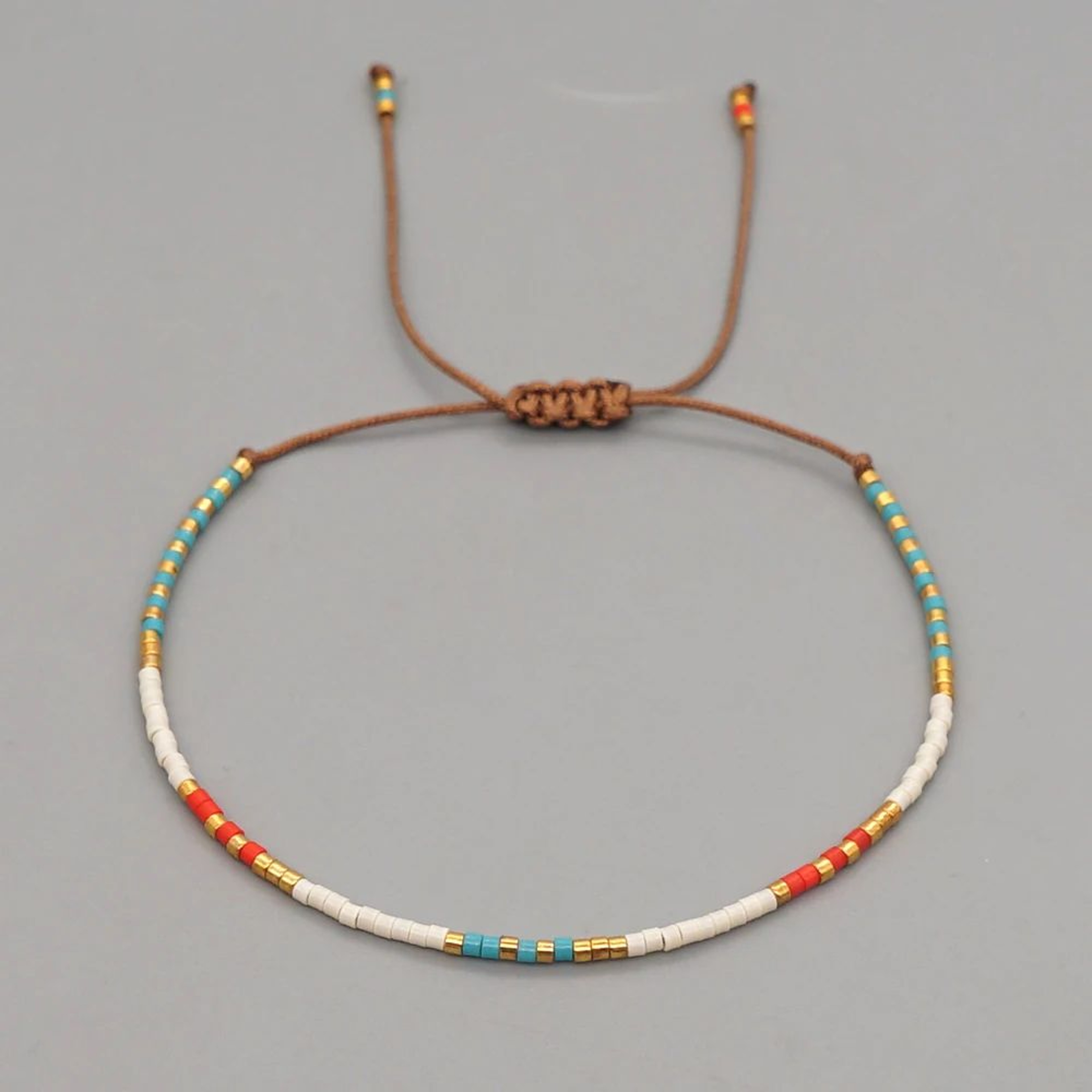 Boho Colorful Miyuki Seed Bead Friendship Bracelet 8