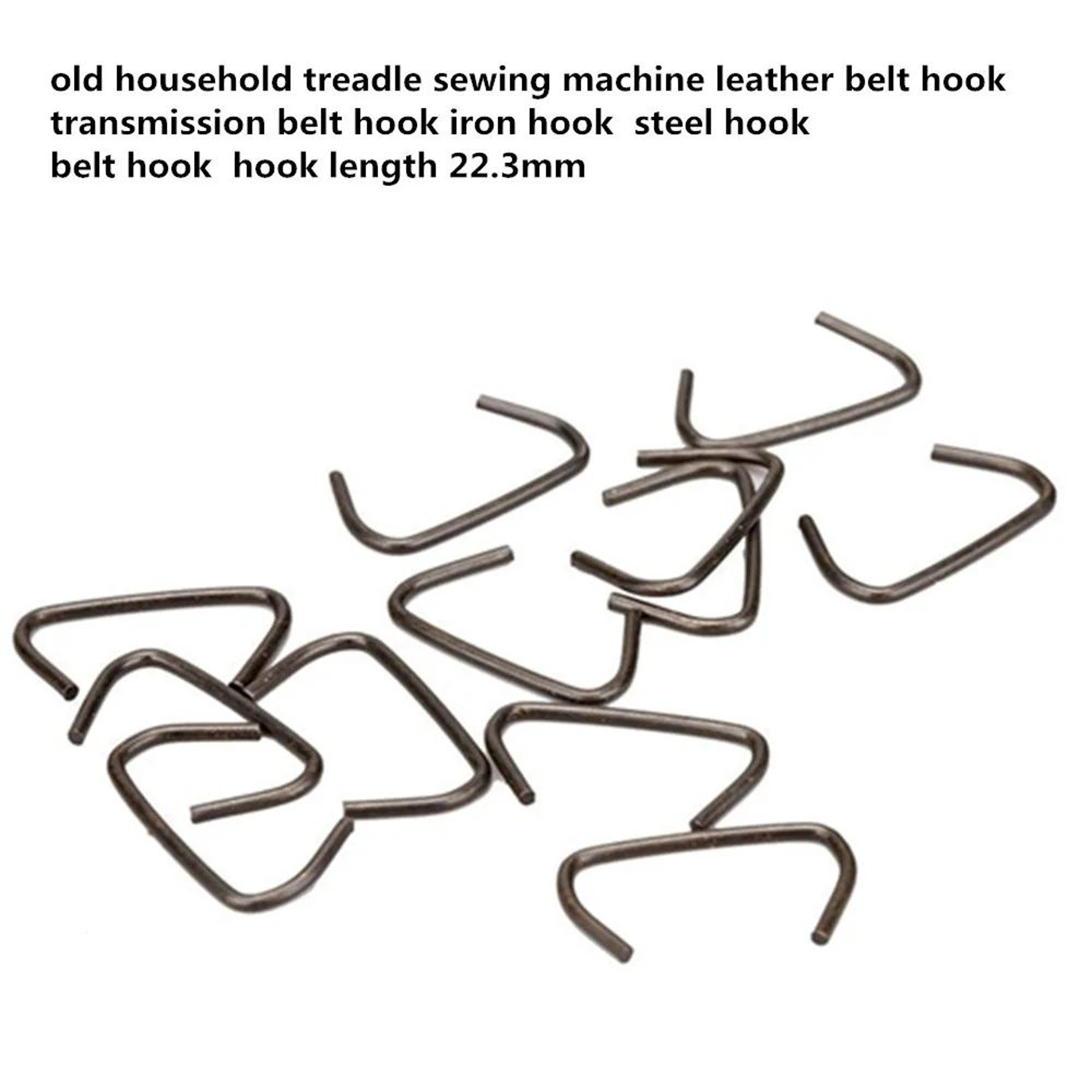 5mm Leather Treadle Sewing Machine Belt With Hook 5