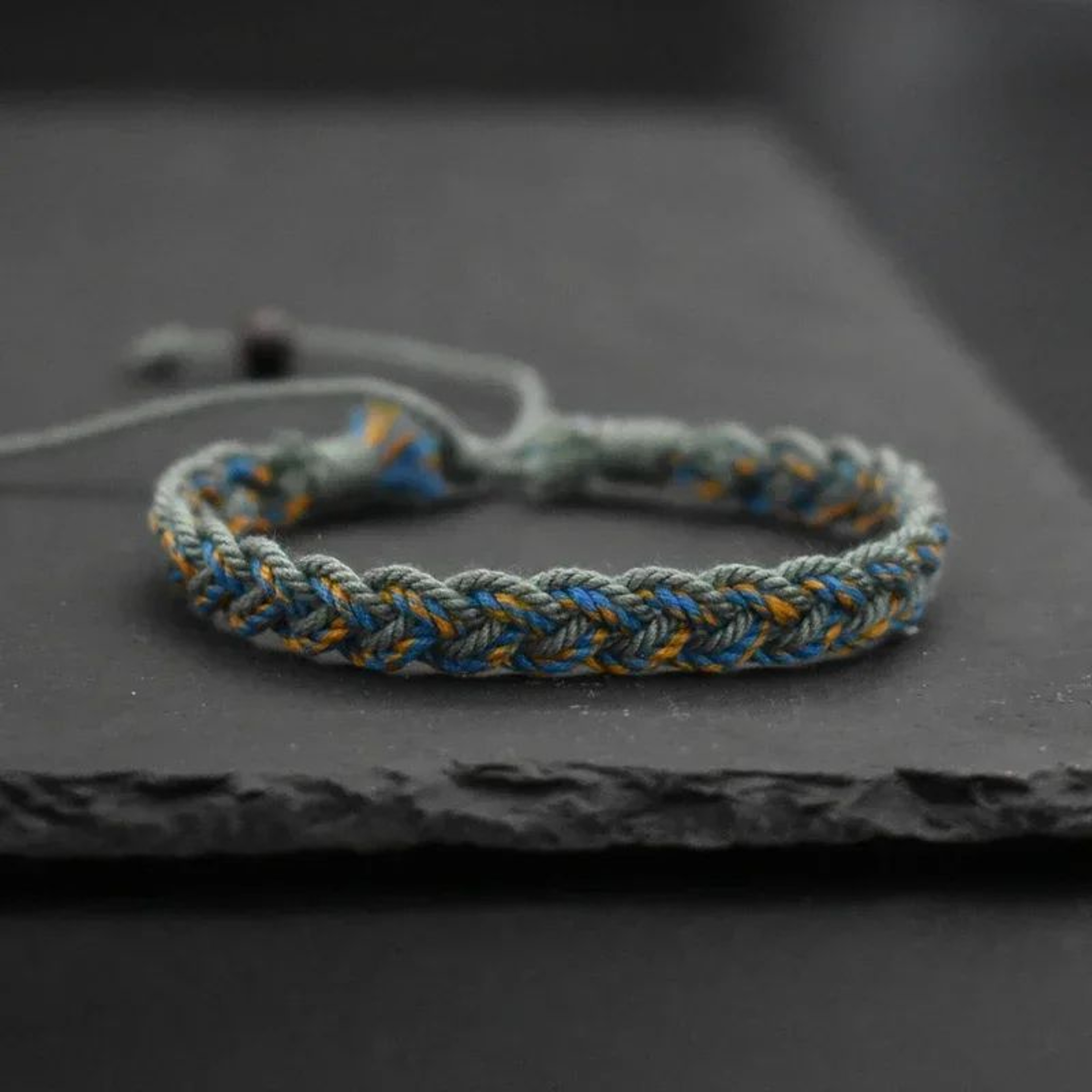Multicolor Tibetan Lucky Bead Braided Bracelet 11