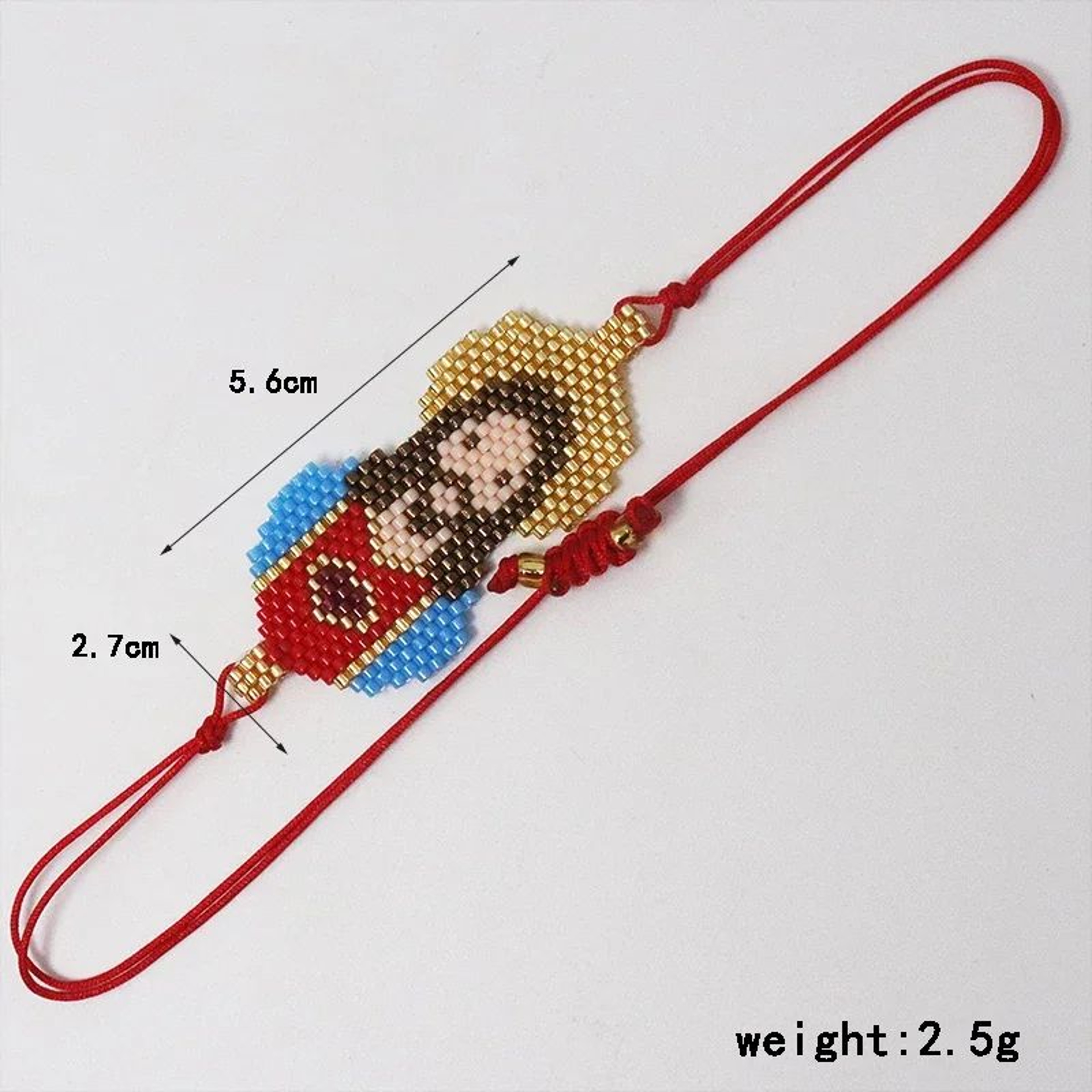 Jesus Dios Miyuki Beaded Bracelet 4