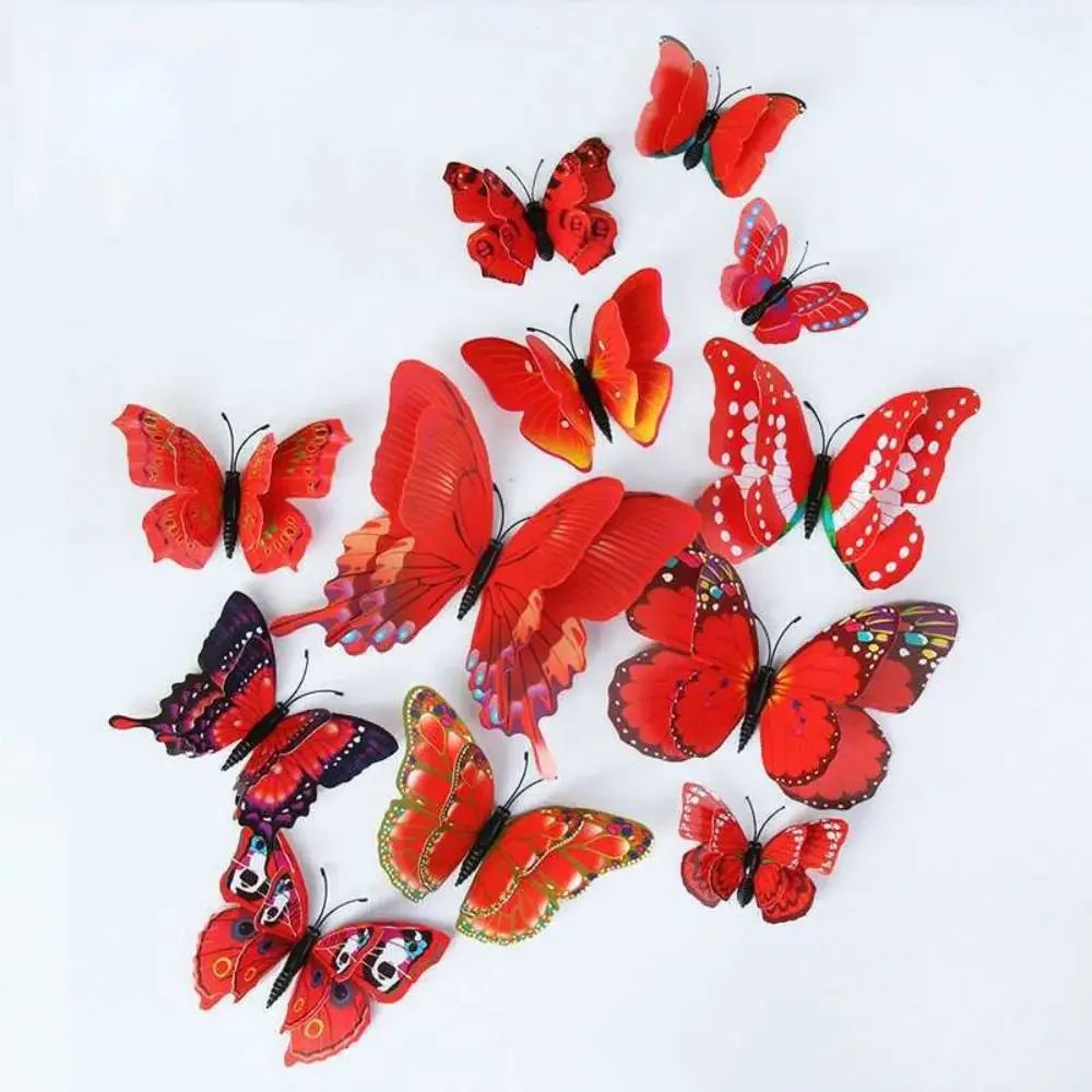 Colorful 3D Butterfly Wall Sticker Set 9